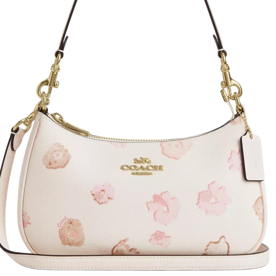 Túi đeo chéo Coach Teri Shoulder Bag In Floral Print Chalk Multi CW379 5