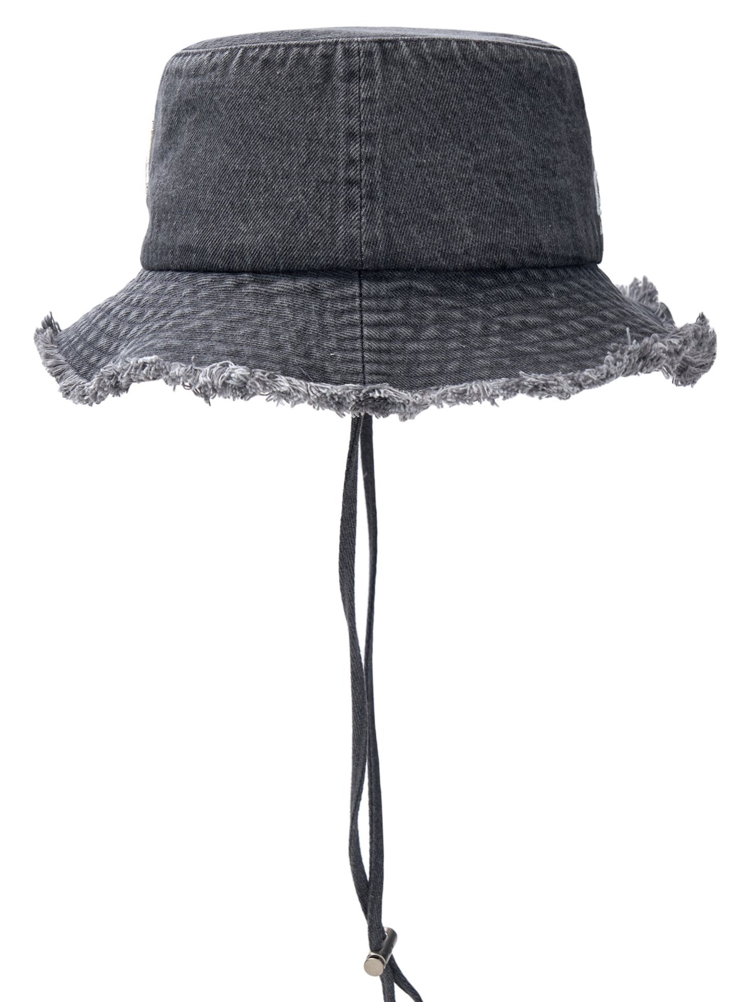 Nón vành có dây rút MLB Color Denim Safari Bucket Hat New York 3AHTD025N-50GRS 4