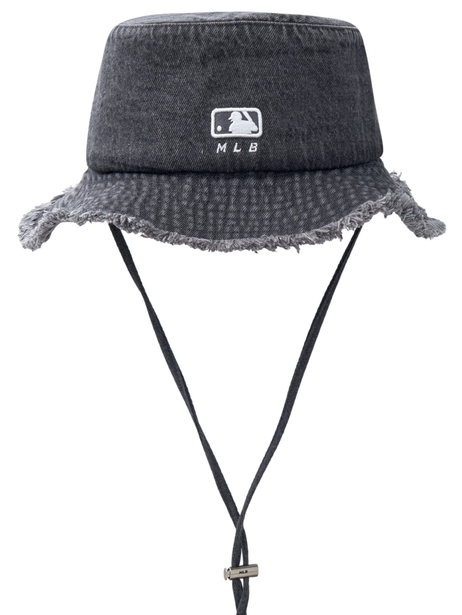 Nón vành có dây rút MLB Color Denim Safari Bucket Hat New York 3AHTD025N-50GRS 7
