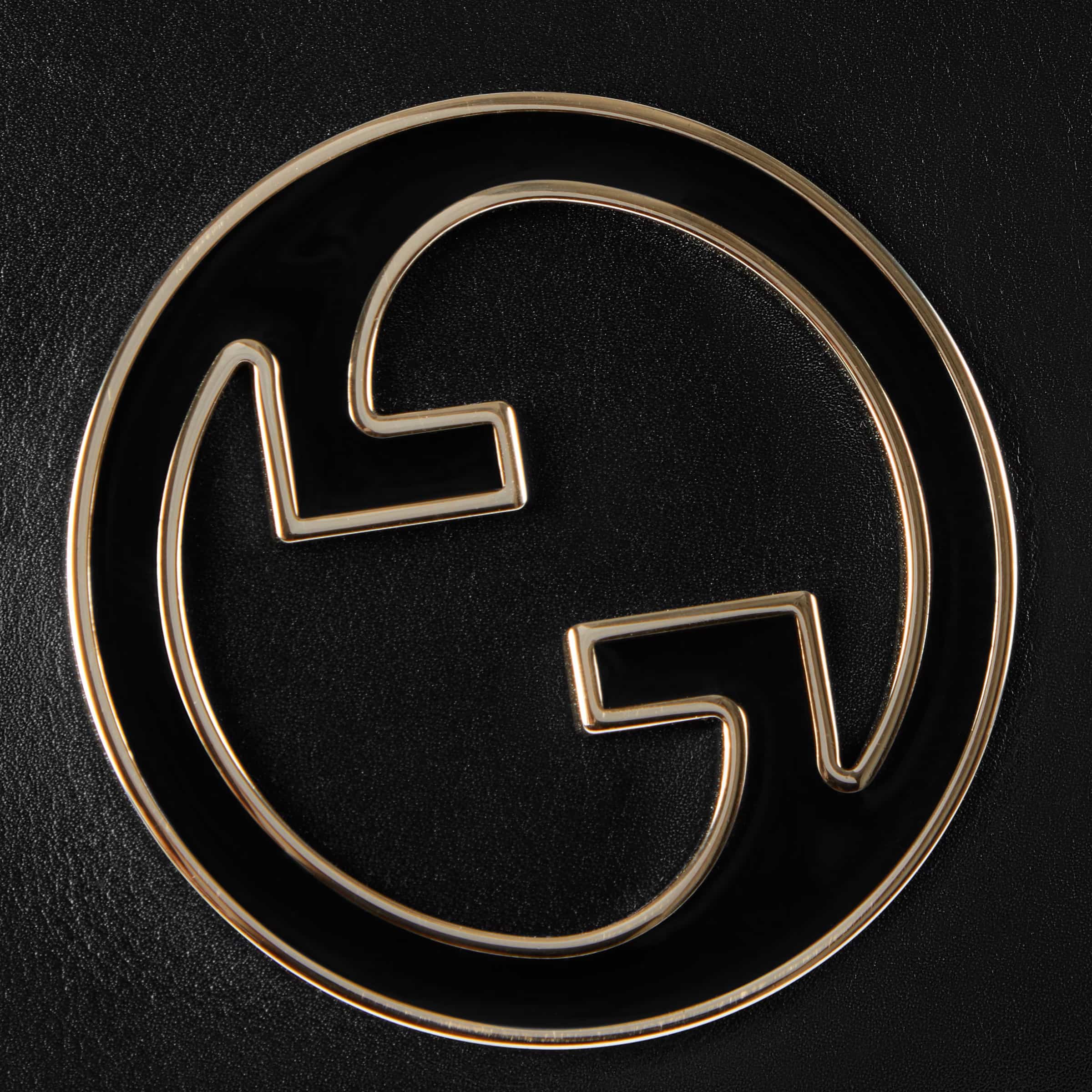 Túi đeo chéo Gucci Blondie Medium Shoulder Bag Black 2