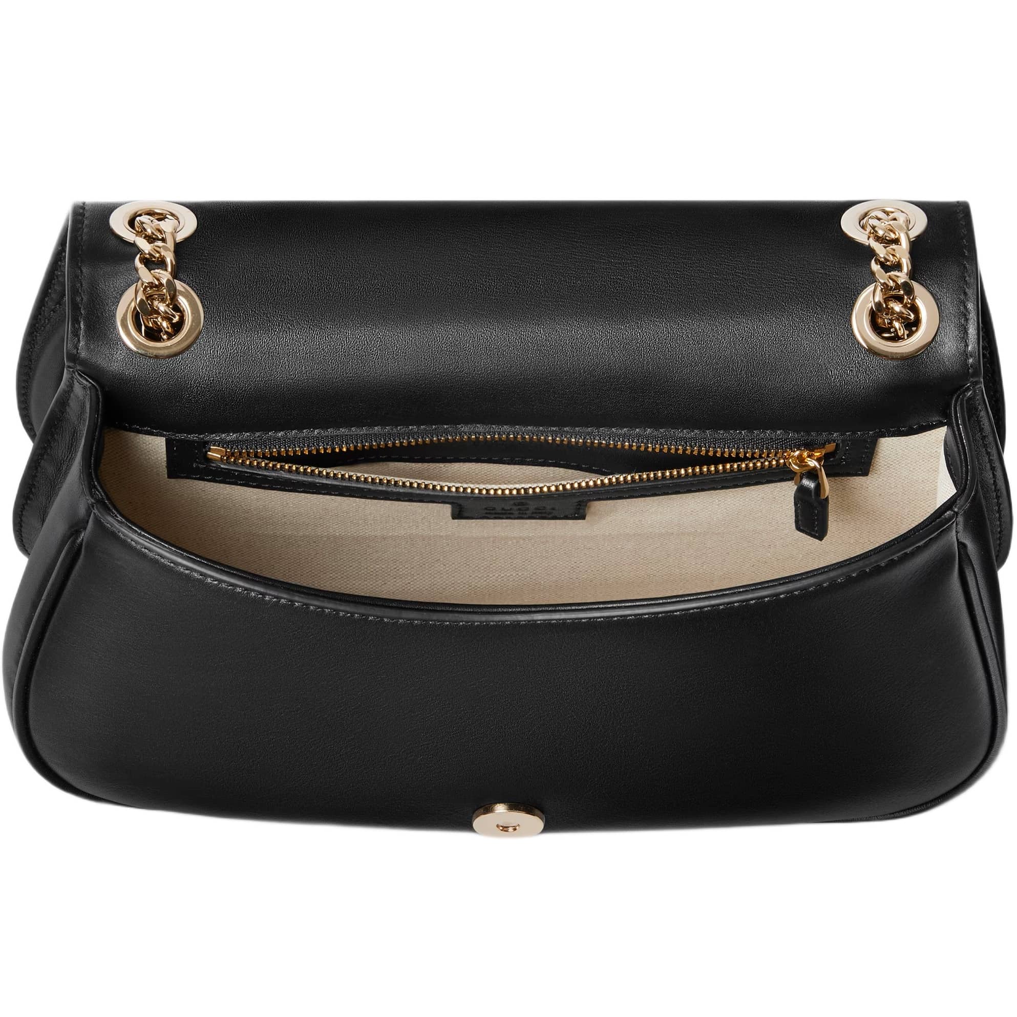 Túi đeo chéo Gucci Blondie Medium Shoulder Bag Black 4