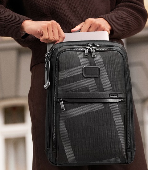 Ba lô nam Tumi Alpha 3 Slim Backpack Reflective Tumi jacquard 152419A516 1