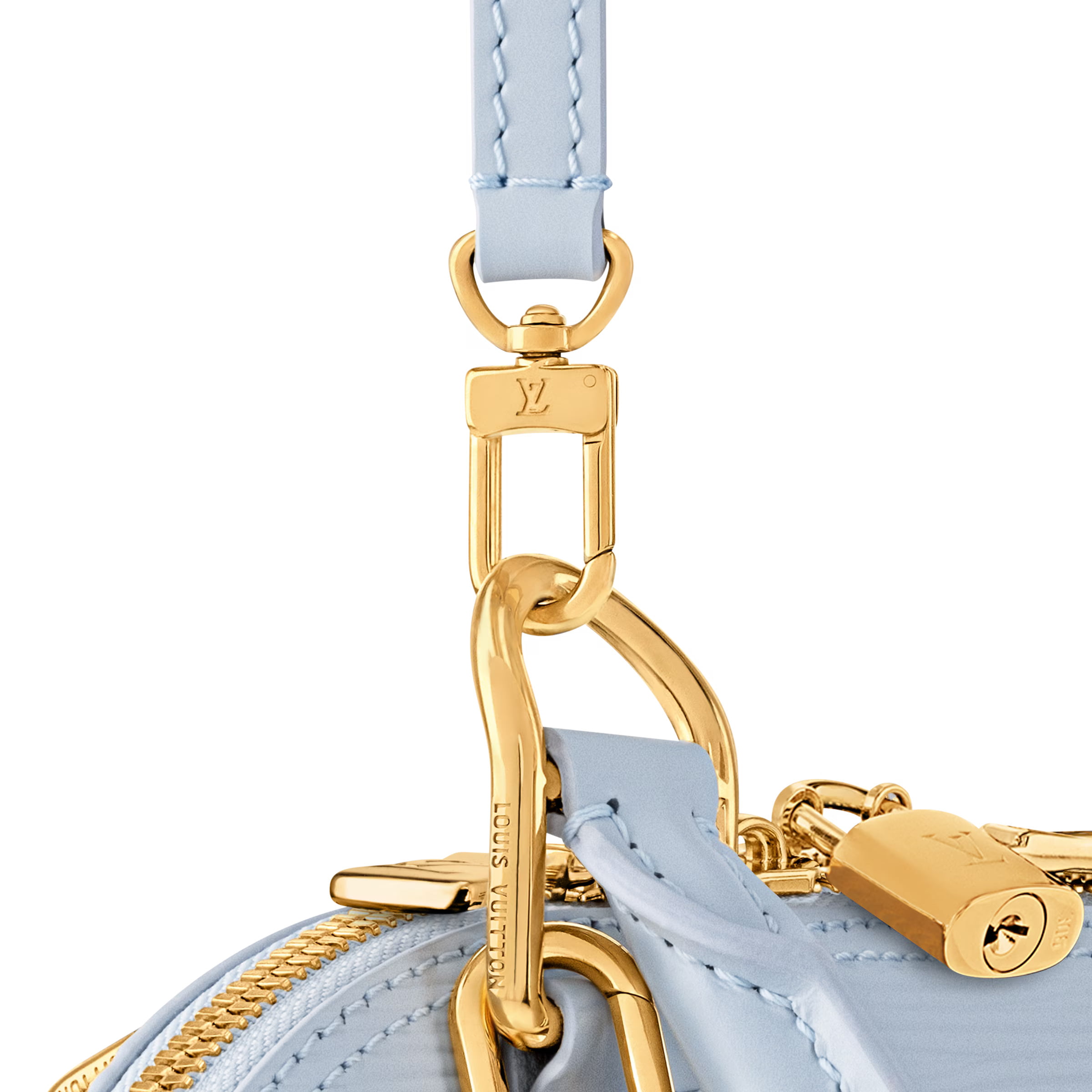 Túi xách hến LV Louis Vuitton x TM Alma BB Washed Blue M14197 5