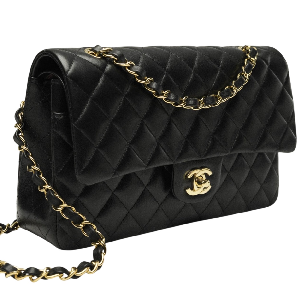 Túi đeo chéo đen Chanel Classic 11.12 Black 4