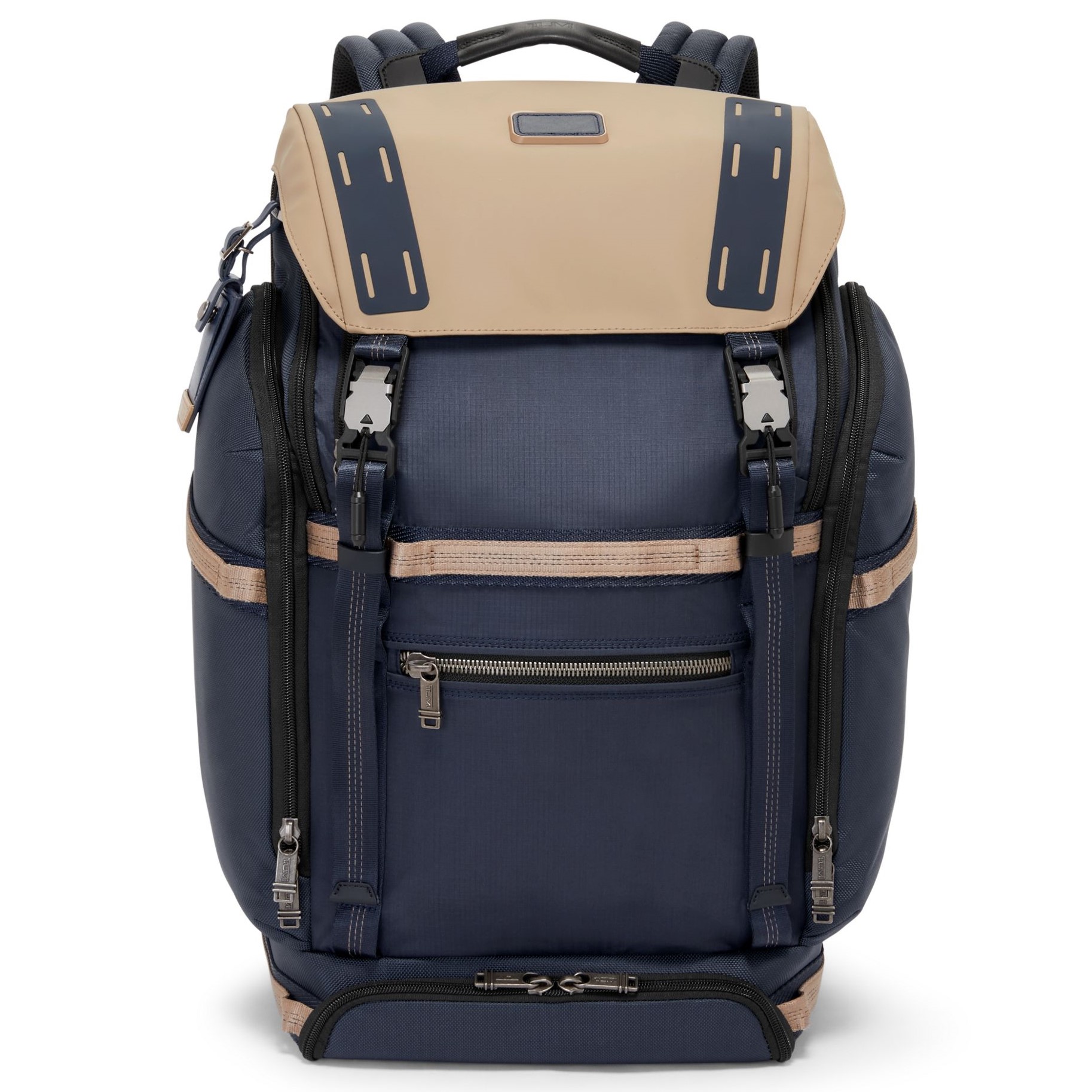 BA LÔ SIZE LỚN NAM TUMI ALPHA BRAVO EXPEDITION FLAP MIDNIGHT NAVY KHAKI BACKPACK 1501853487 2