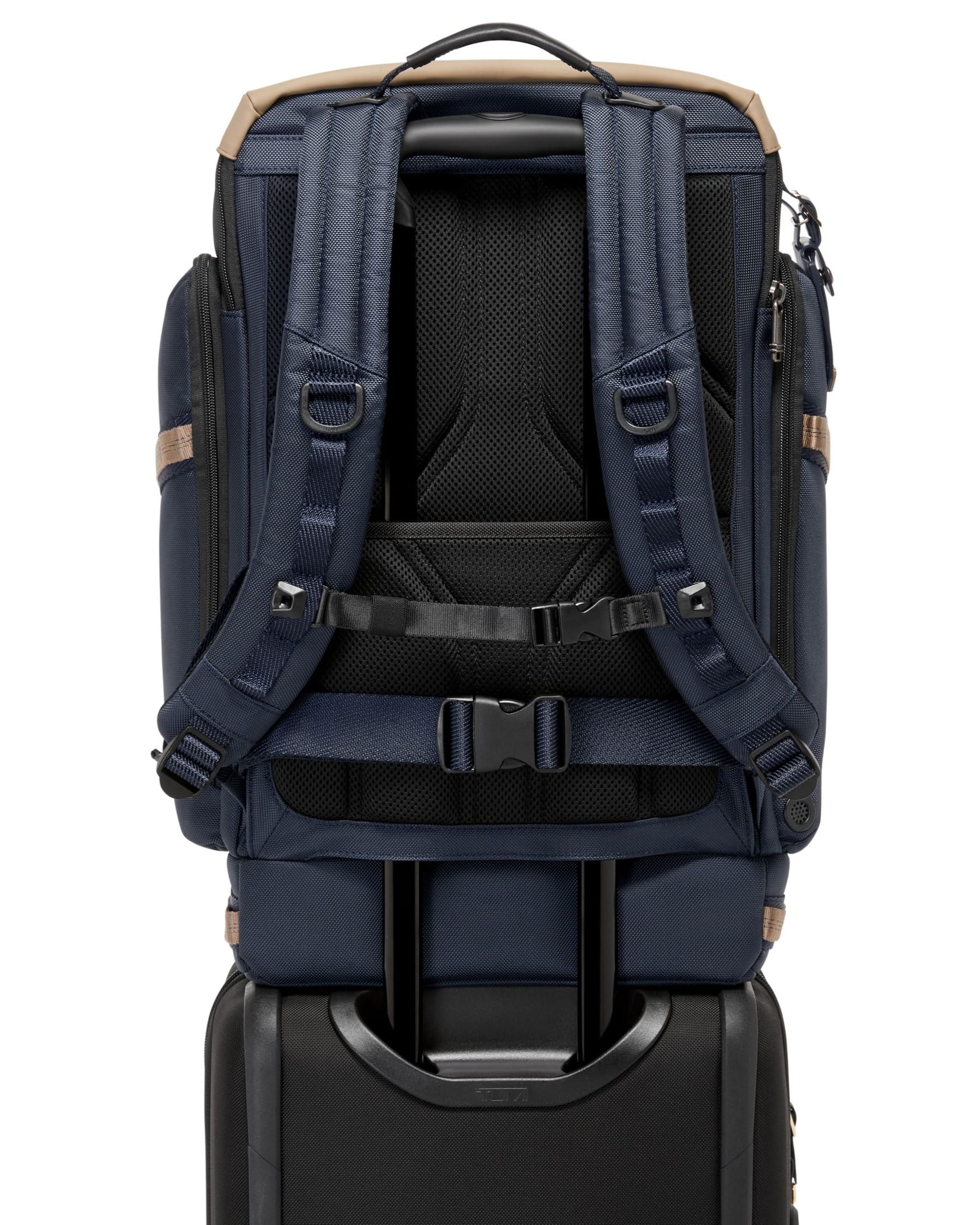 BA LÔ SIZE LỚN NAM TUMI ALPHA BRAVO EXPEDITION FLAP MIDNIGHT NAVY KHAKI BACKPACK 1501853487 3