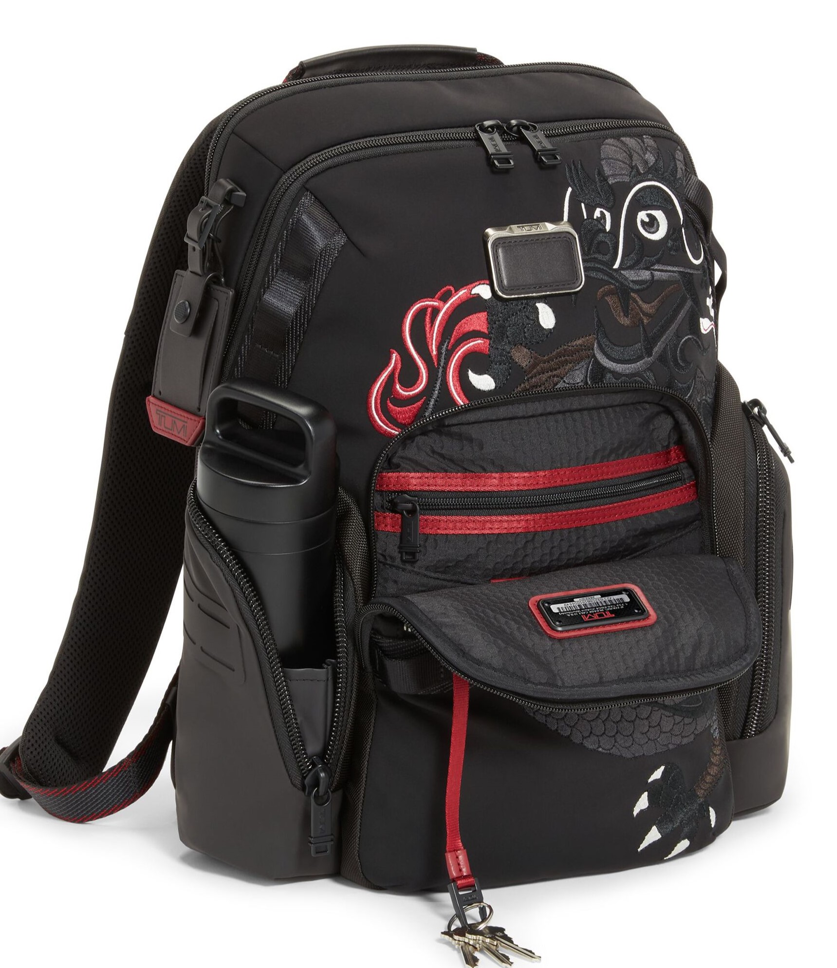 BALO LIMITED TUMI ALPHA BRAVO NAVIGATION DRAGON PRINT BACKPACK 150451A309 6