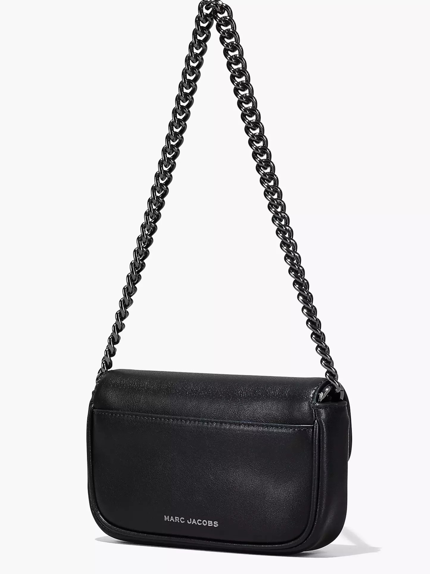 TÚI ĐEO CHÉO NỮ MARC JACOBS THE J MARC MINI SHOULDER BAG BLACK GUNMETAL 11