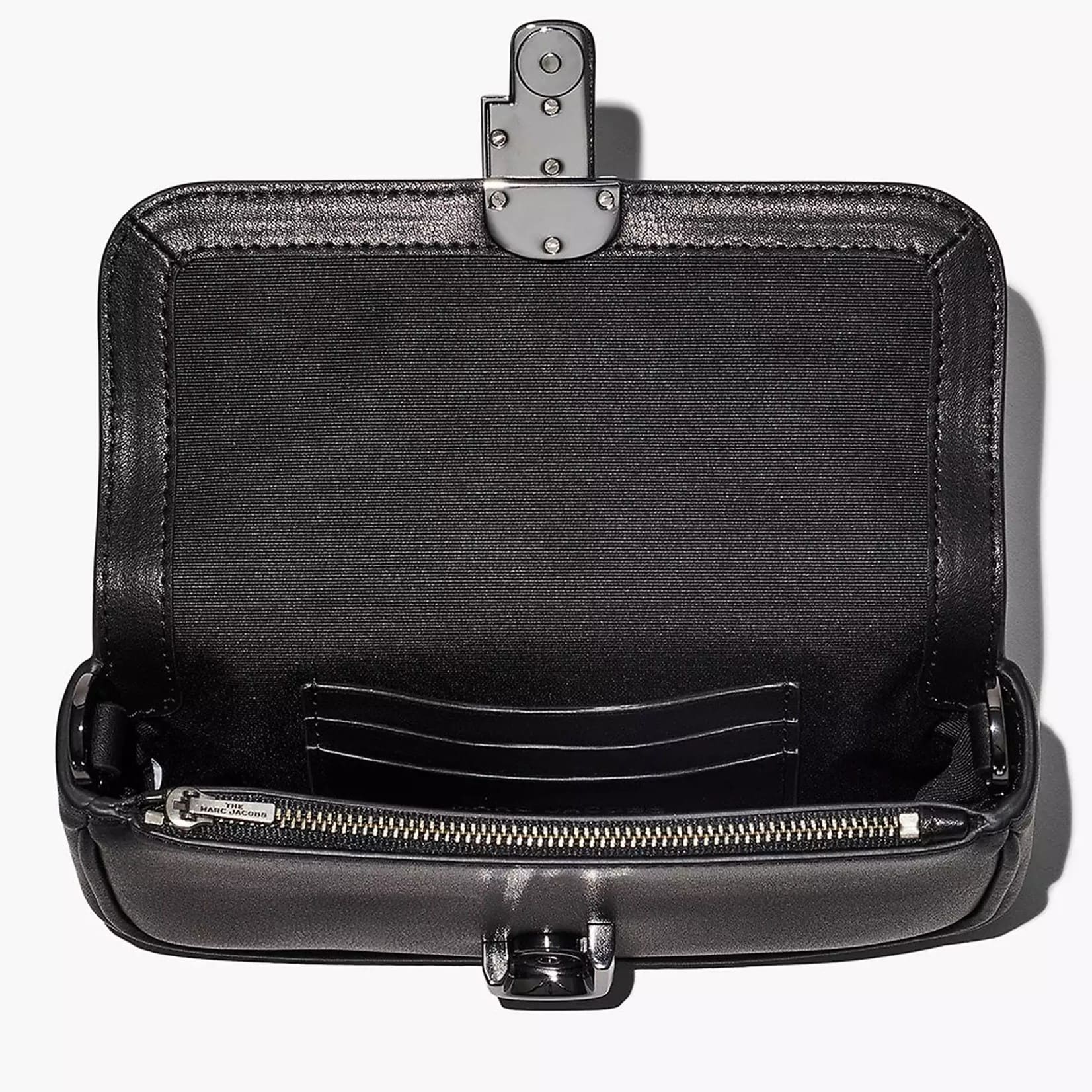 TÚI ĐEO CHÉO NỮ MARC JACOBS THE J MARC MINI SHOULDER BAG BLACK GUNMETAL 16