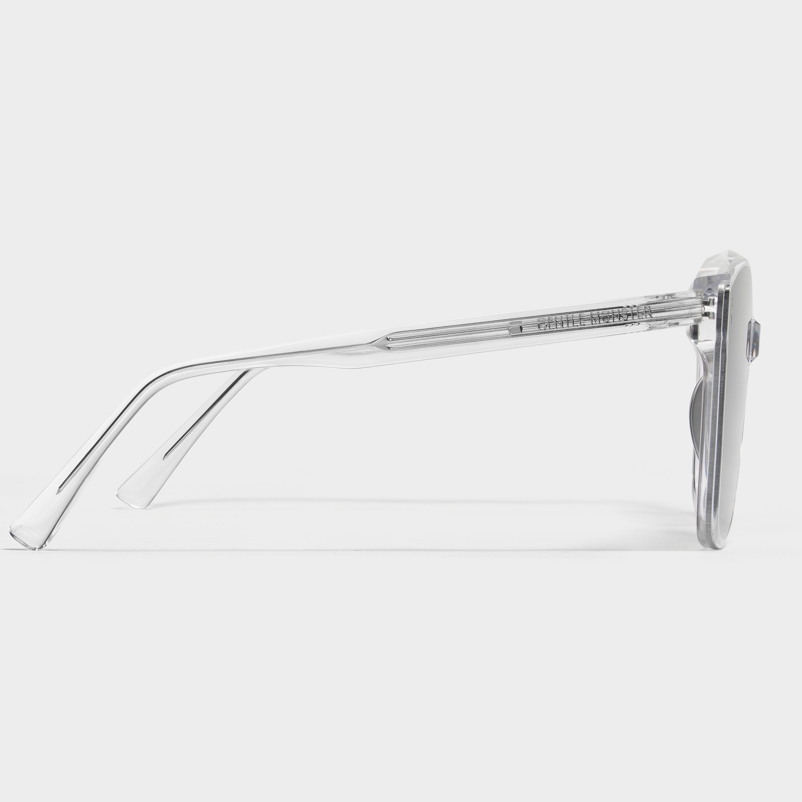Kính mát Gentle Monster Gabee C1 Black Lenses Bold Square Flatbar Frame 3