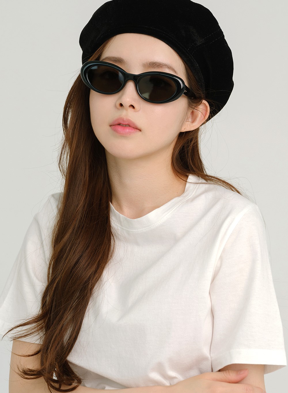 Kính mát thời trang Gentle Monster Le 01 Acetate Cat-eye Frame 5