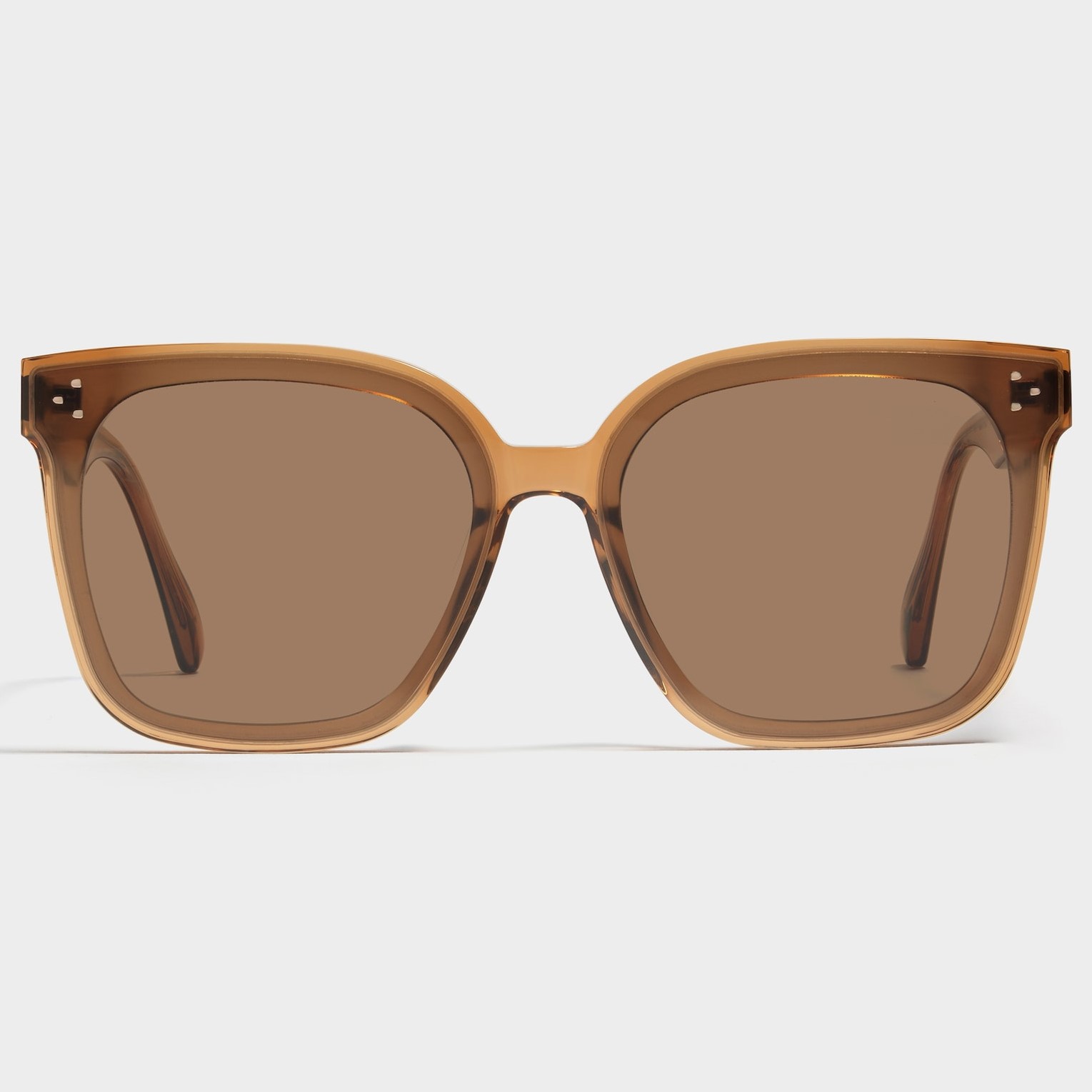 Kính mát Gentle Monster Gabee C1 Black Lenses Bold Square Flatbar Frame 3