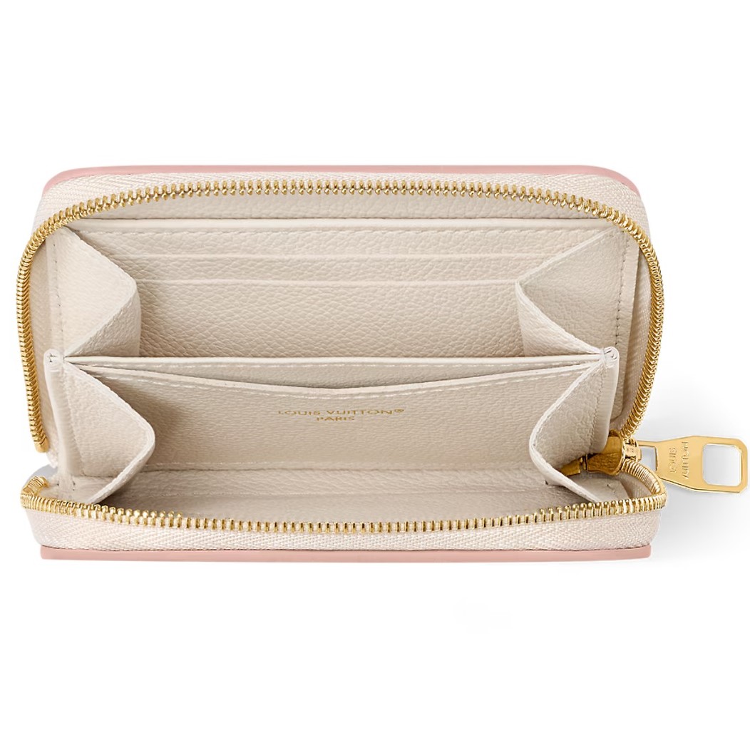 Ví ngắn nữ Louis Vuitton Zippy Coin Purse Bicolor Eden 2