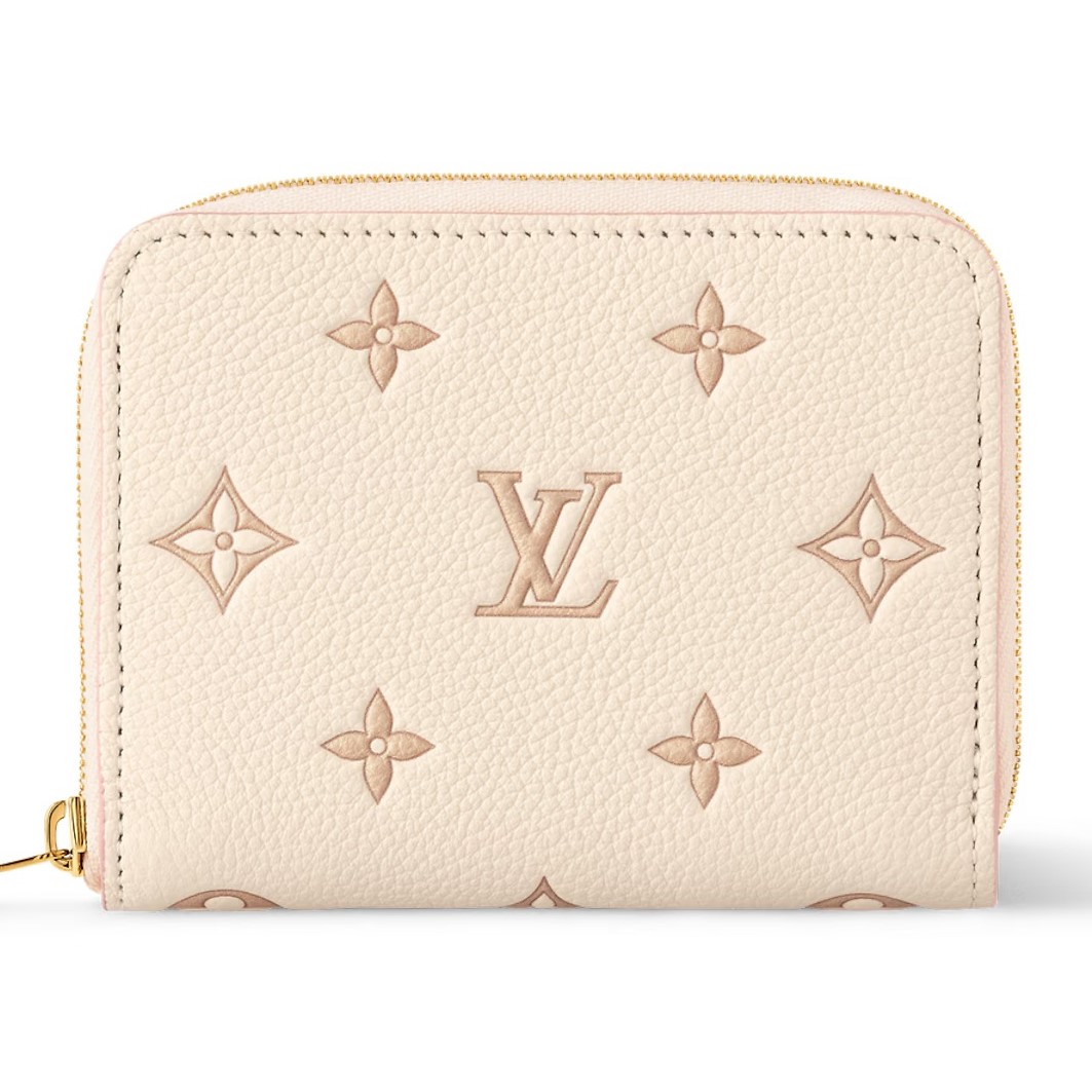 Ví ngắn nữ Louis Vuitton Zippy Coin Purse Bicolor Eden 4