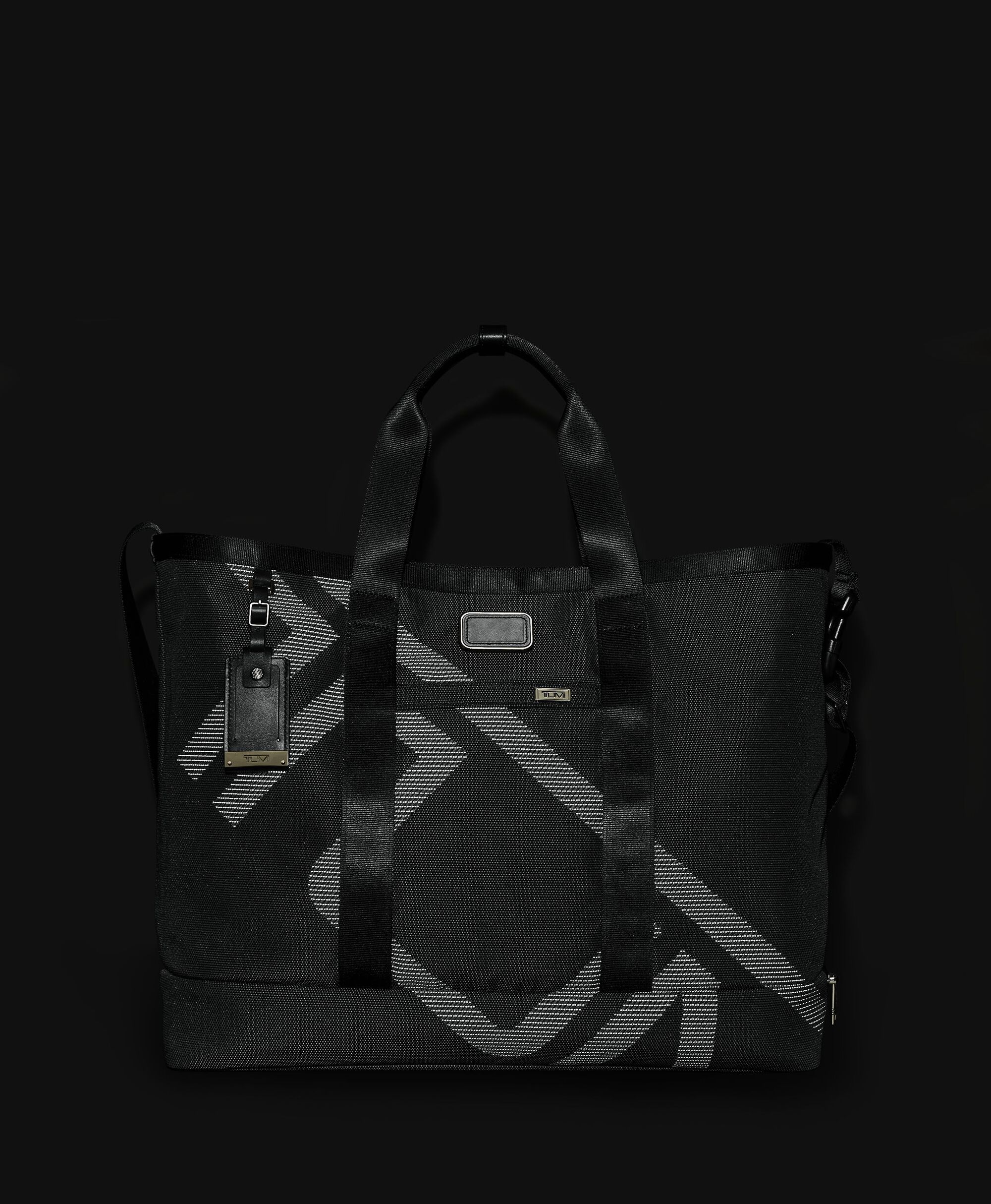 Túi Tumi Alpha Carryall Ballistic Nylon Tote Bag Reflective Tumi Jacquard Black 6