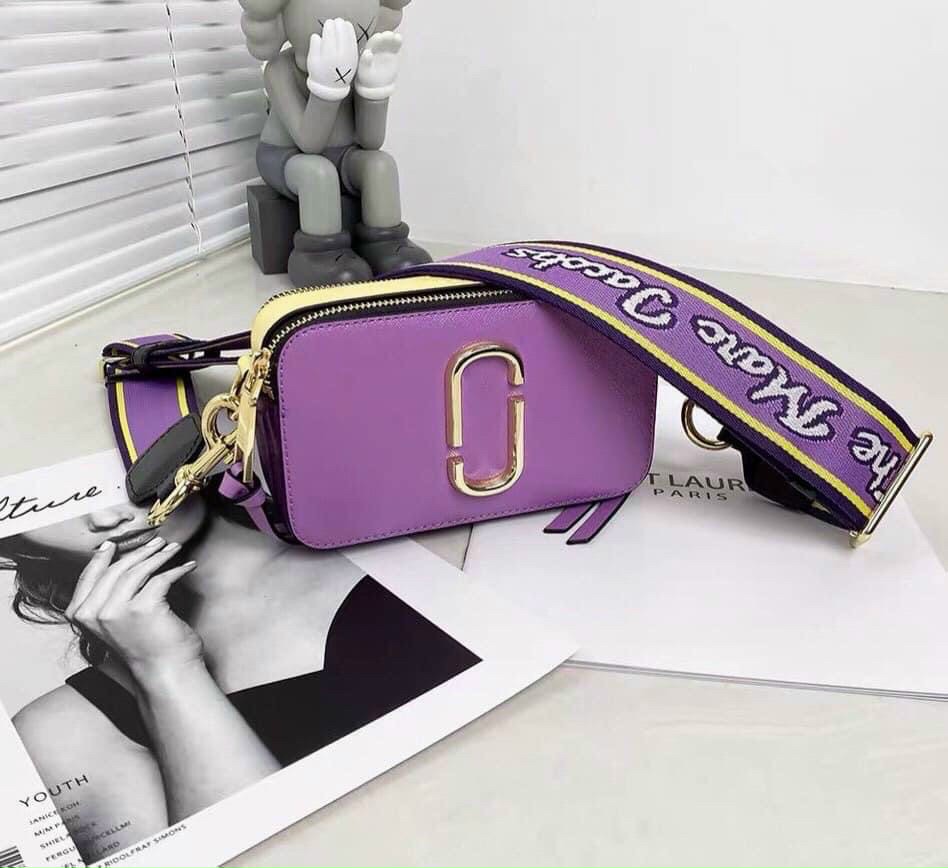 TÚI ĐEO CHÉO NỮ MARC JACOBS MÀU TÍM | TÚI XÁCH SNAPSHOT CAMERA BAG MẪU MỚI NHẤT 7