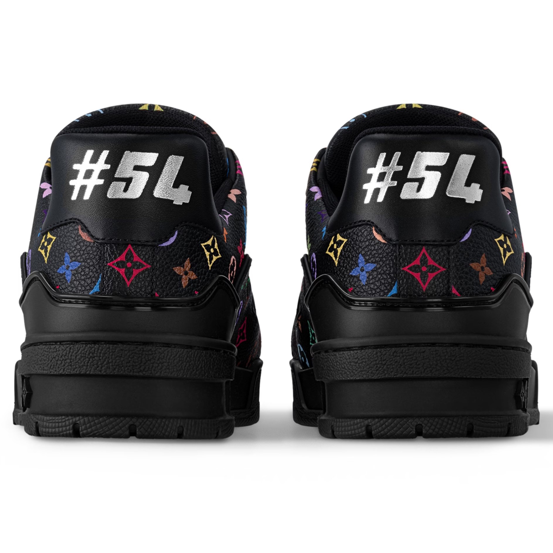 Giày Thể Thao unisex LV Trainer LV x TM Noir 1AHEKZ 2