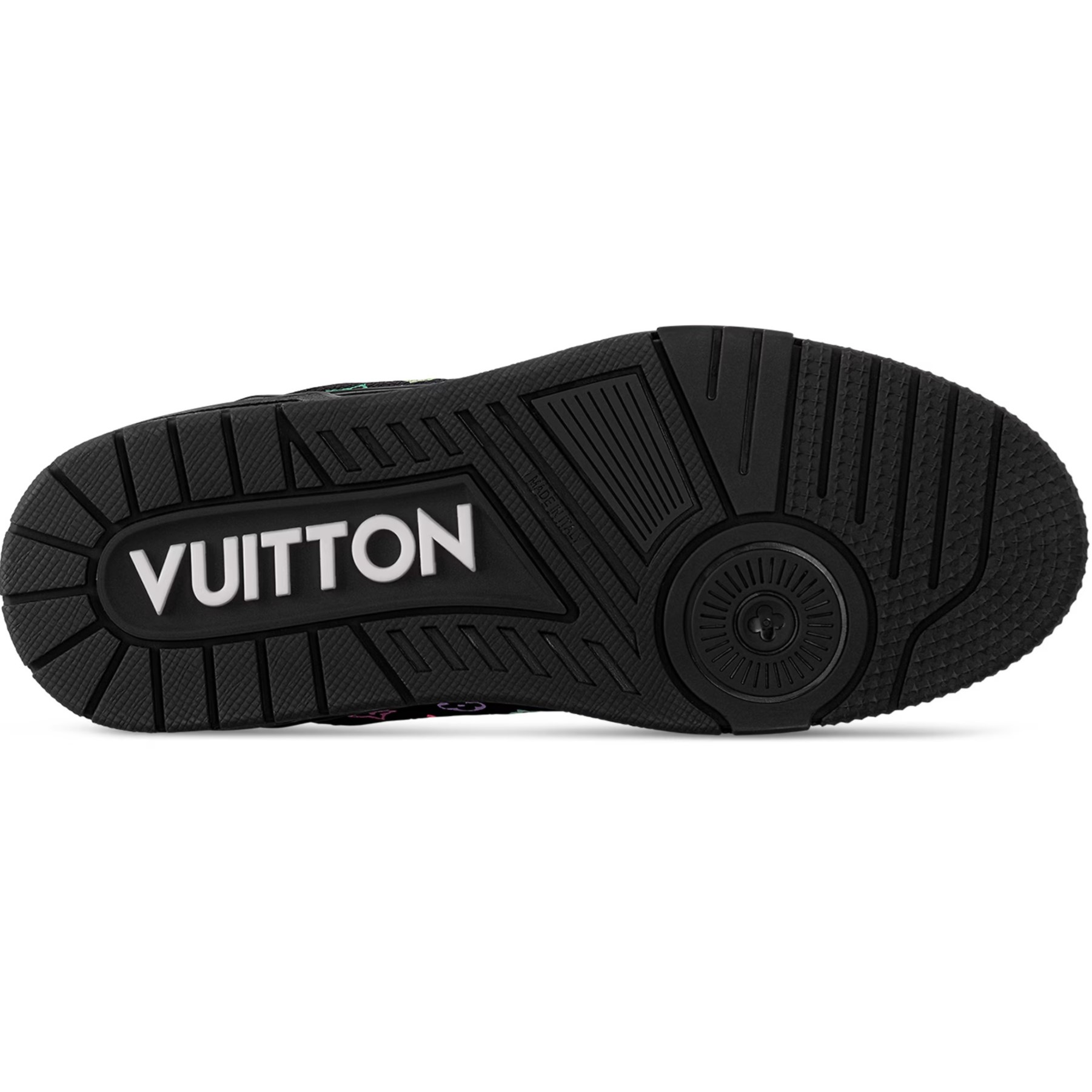 Giày Thể Thao unisex LV Trainer LV x TM Noir 1AHEKZ 3