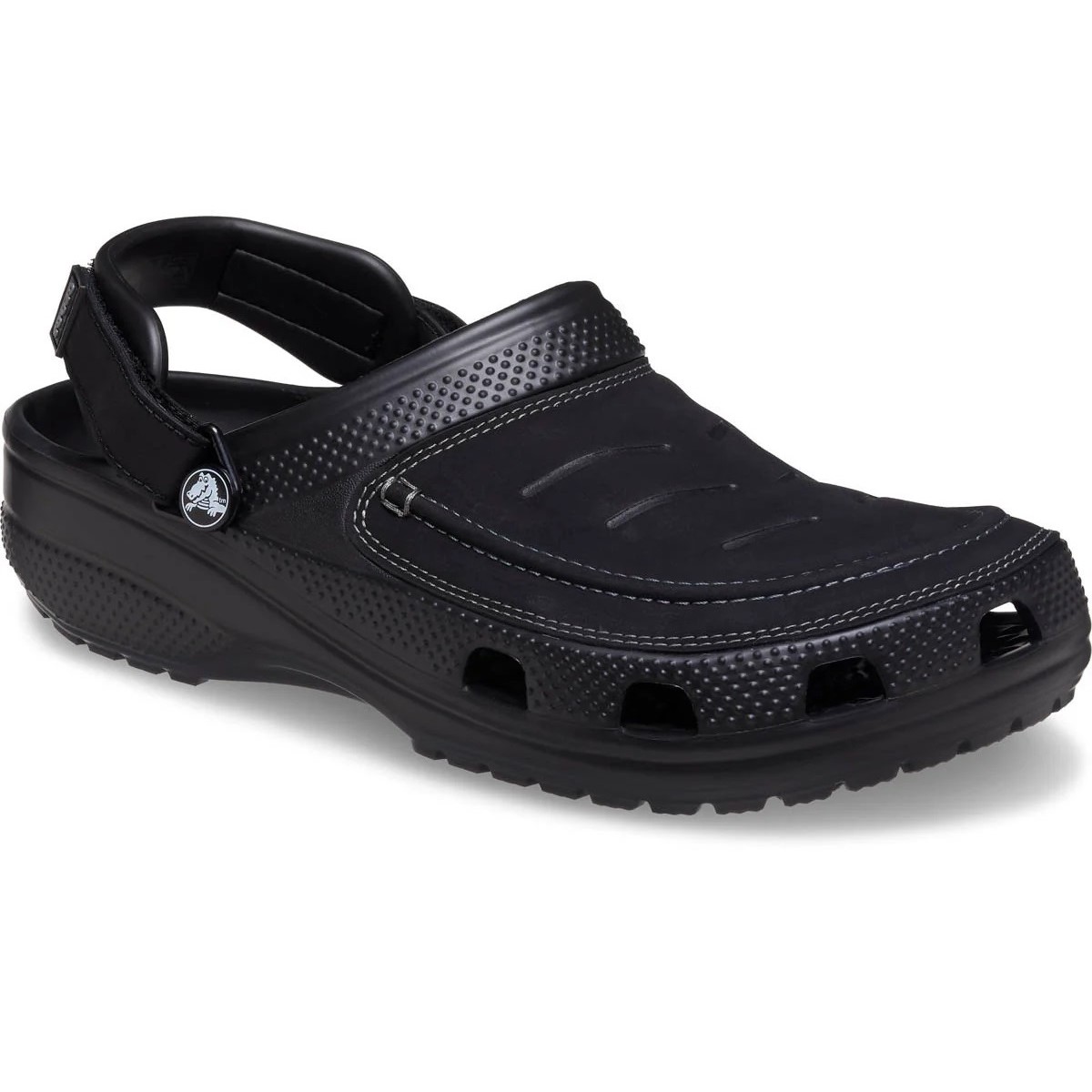 Dép sục Crocs Yukon Vista II LR Clog Black Slate Grey 2