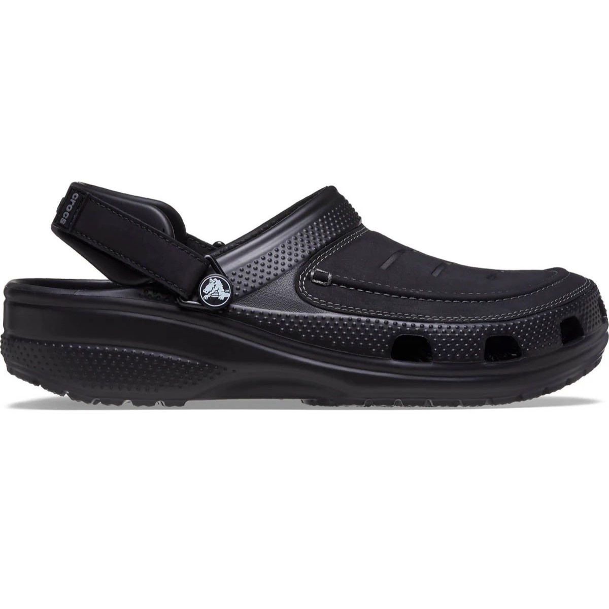 Dép sục Crocs Yukon Vista II LR Clog Black Slate Grey 6