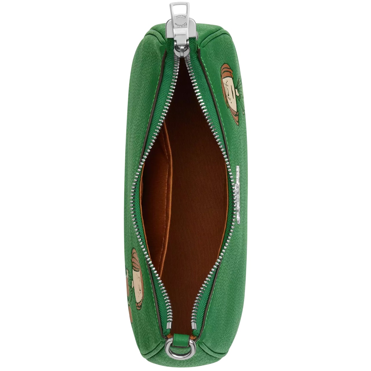 Túi đeo chéo Coach X Peanuts Teri Shoulder Bag With Peppermint Patty Kelly Green Multi CBJ77 4