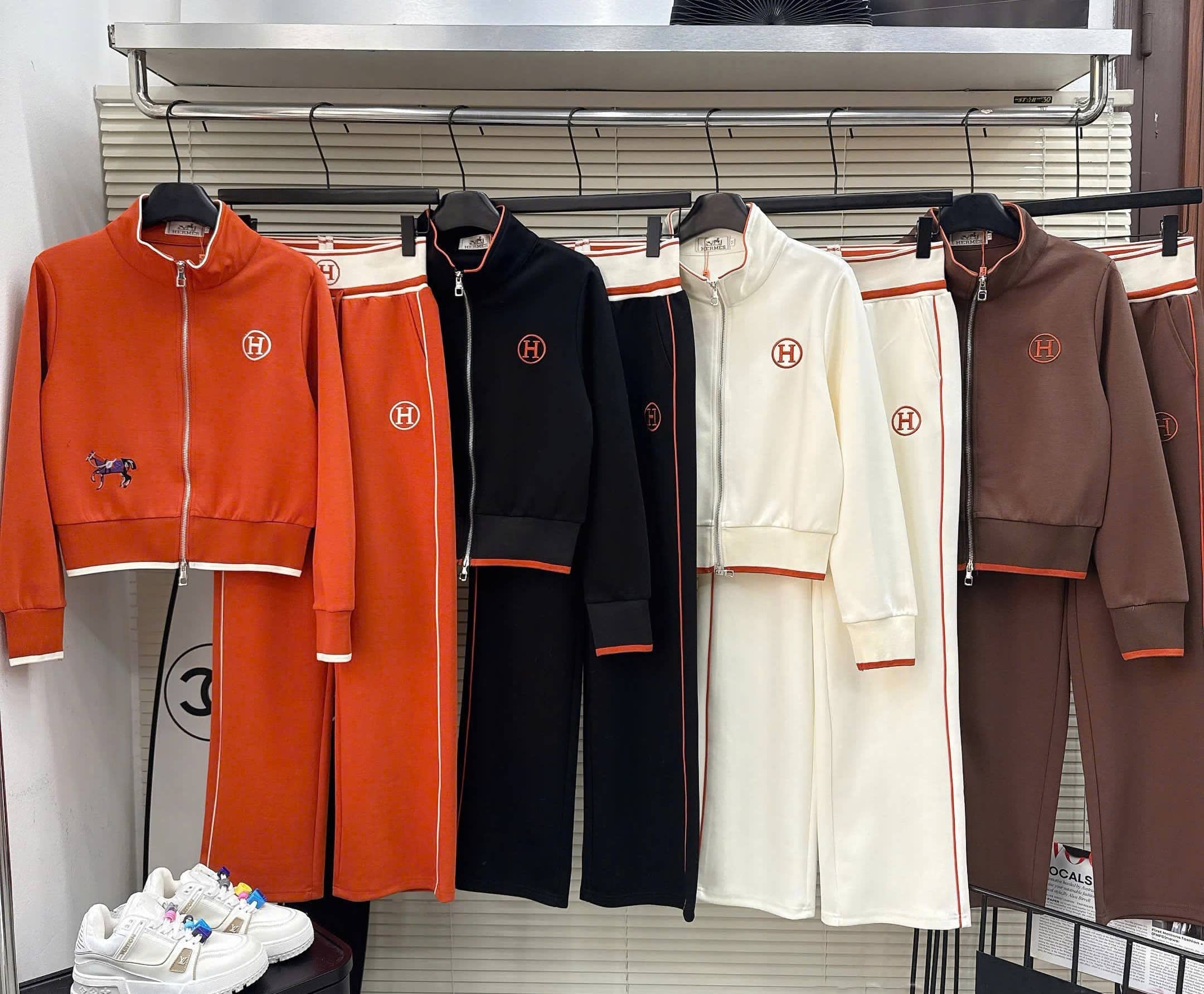 Set bộ áo quần thun nữ thời trang Hermes 13
