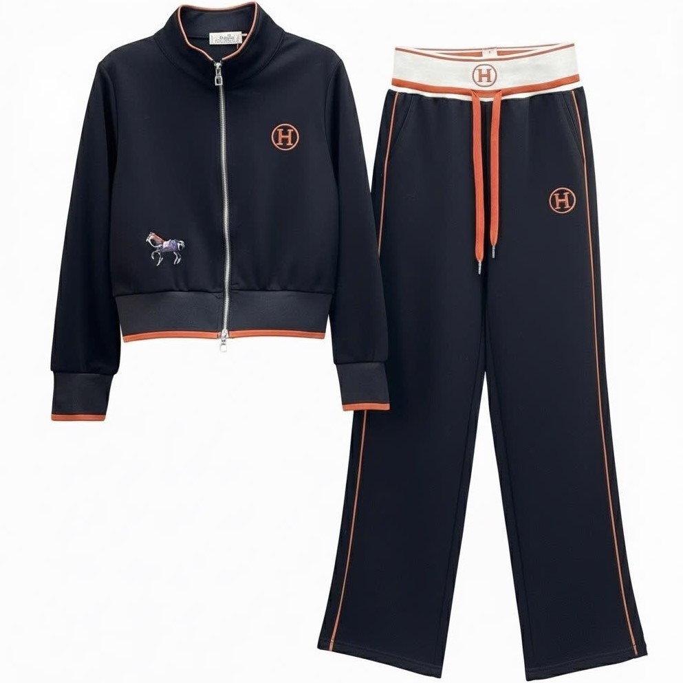 Set bộ áo quần thun nữ thời trang Hermes 12