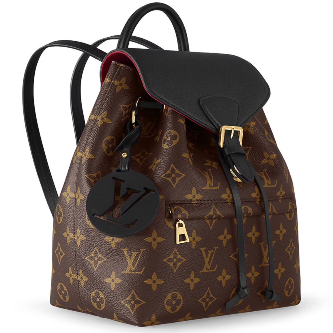 Ba lô Louis Vuitton Montsouris PM Black M45515 2