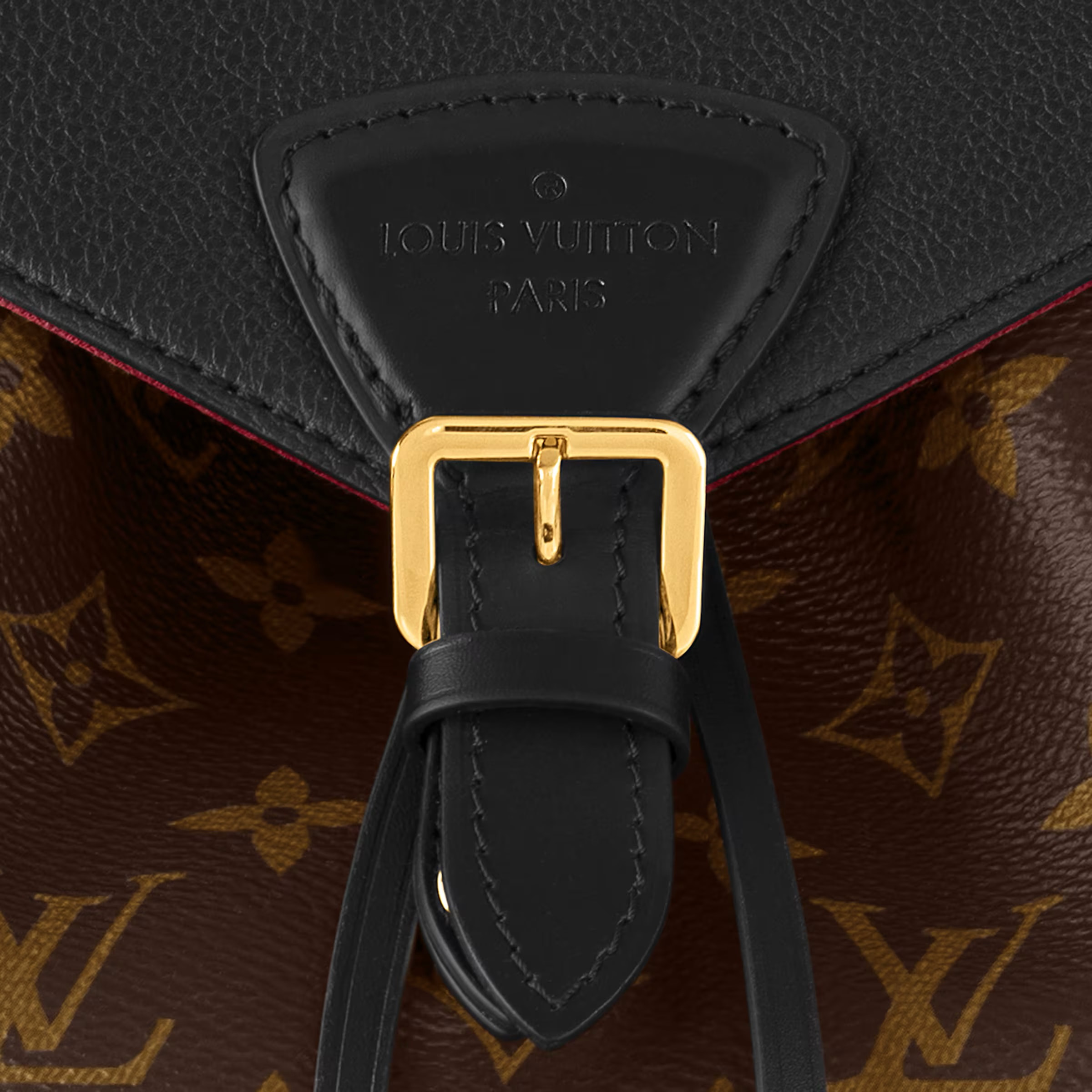 Ba lô Louis Vuitton Montsouris PM Black M45515 3