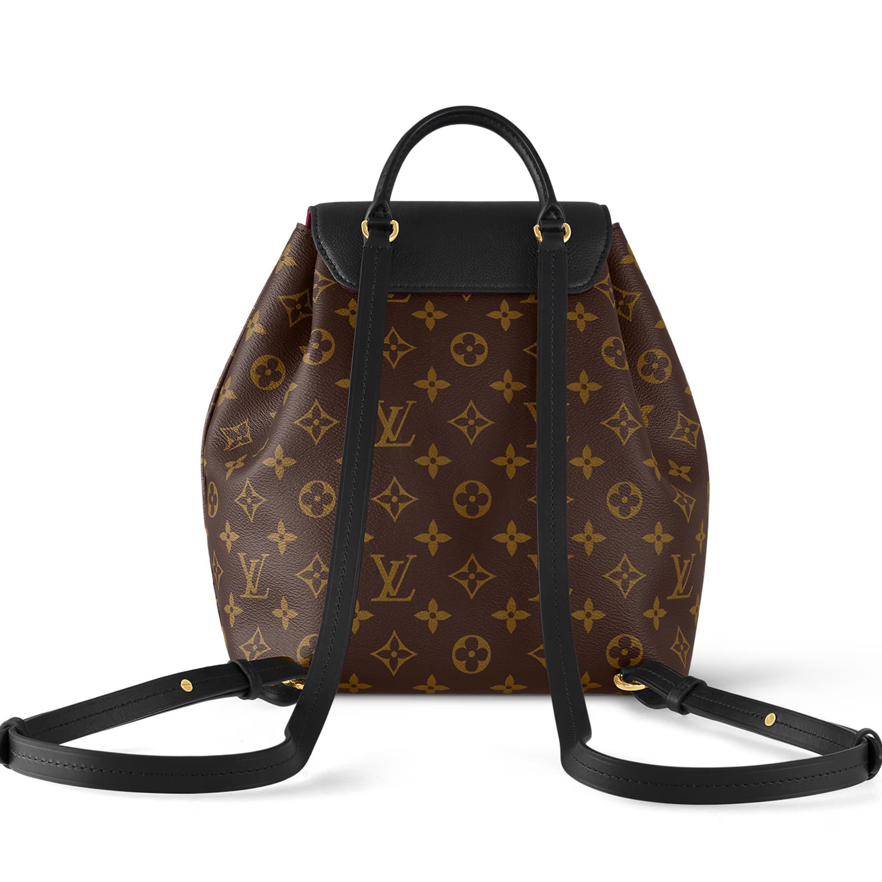 Ba lô Louis Vuitton Montsouris PM Black M45515 5