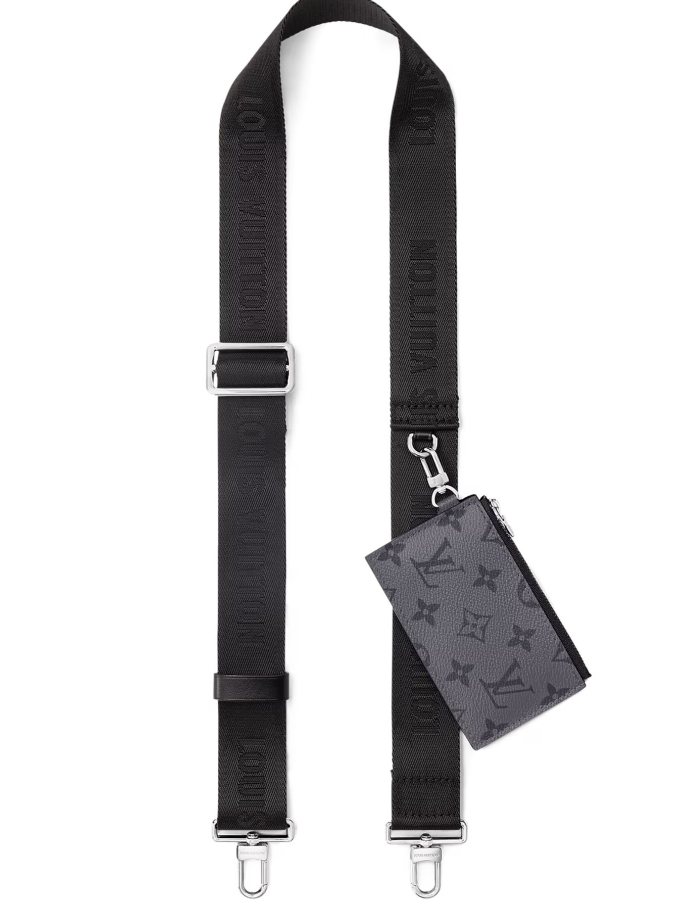 Túi đeo chéo LV Nam Louis Vuitton Gaston Wearable Wallet Monogram Eclipse 4