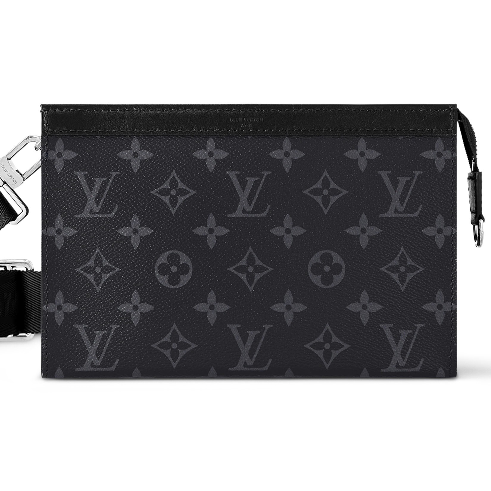 Túi đeo chéo LV Nam Louis Vuitton Gaston Wearable Wallet Monogram Eclipse 7