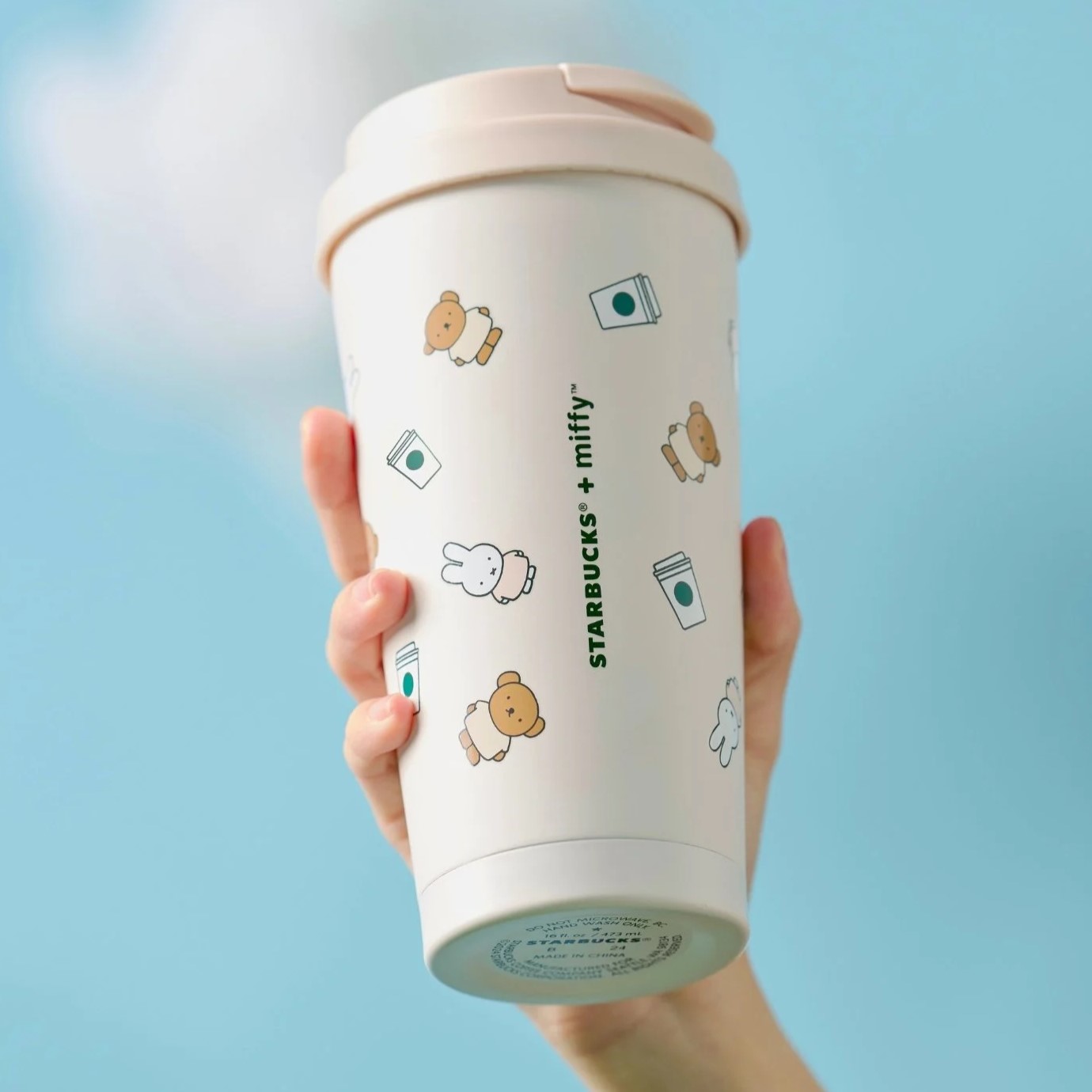 Ly nước giữ nhiệt Starbucks Miffy Elma Tumbler 1