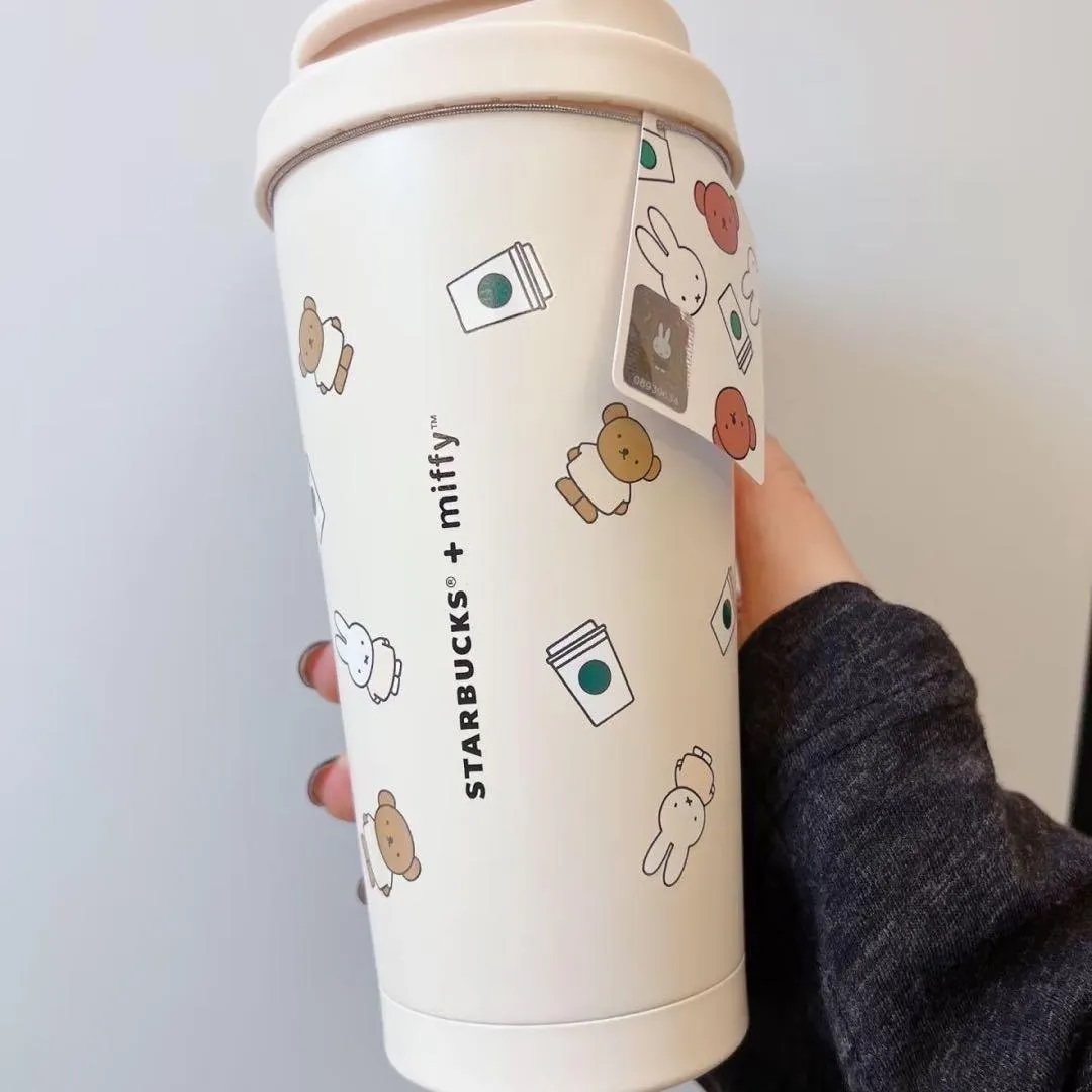 Ly nước giữ nhiệt Starbucks Miffy Elma Tumbler 4
