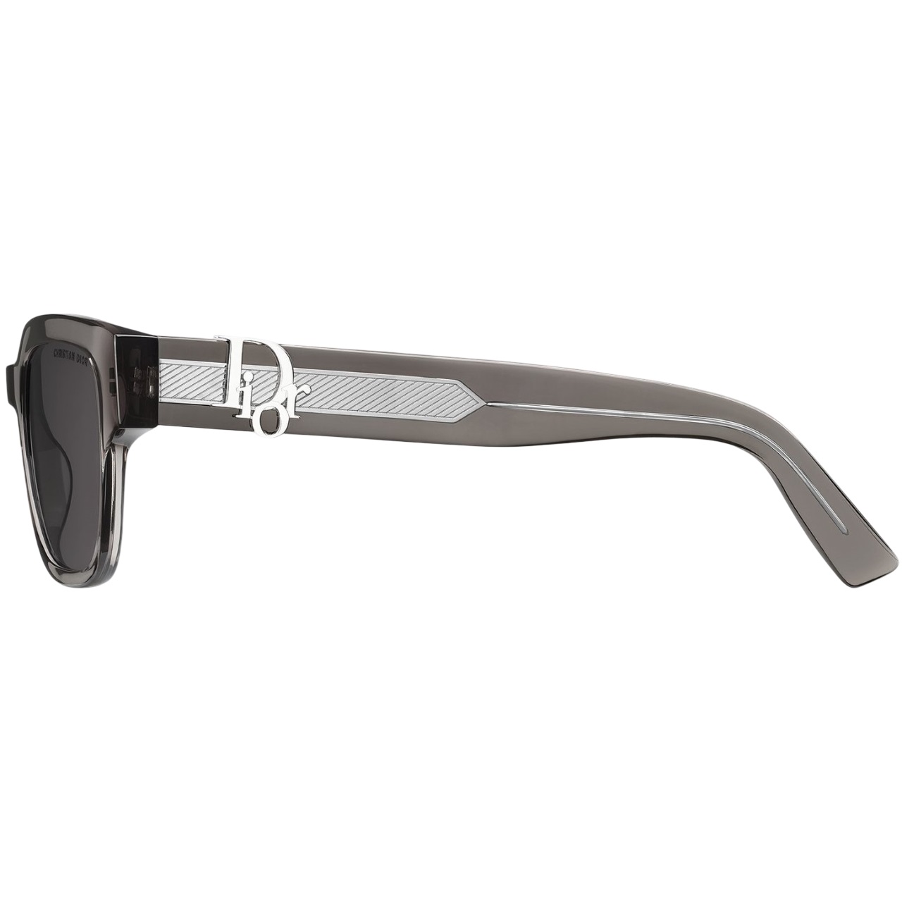 Mắt kính Dior DiorOblique S1I Transparent Black Square Sunglasses 1