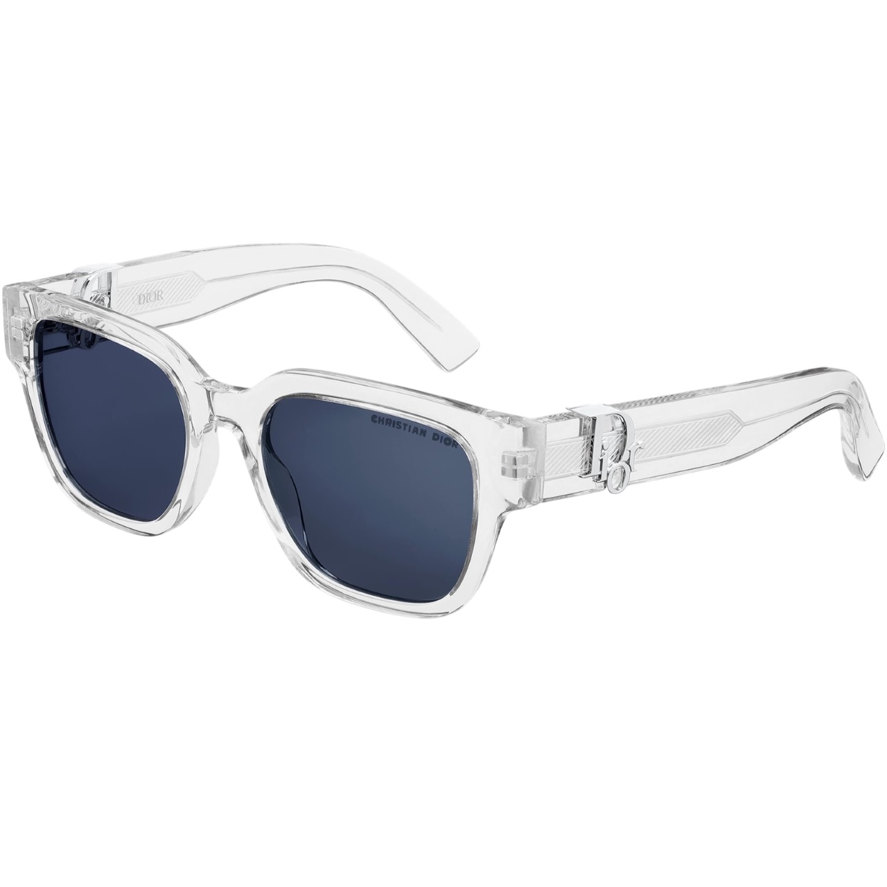 Kính mát Dior DiorOblique S1I Crystal-Tone Square Sunglasses 1