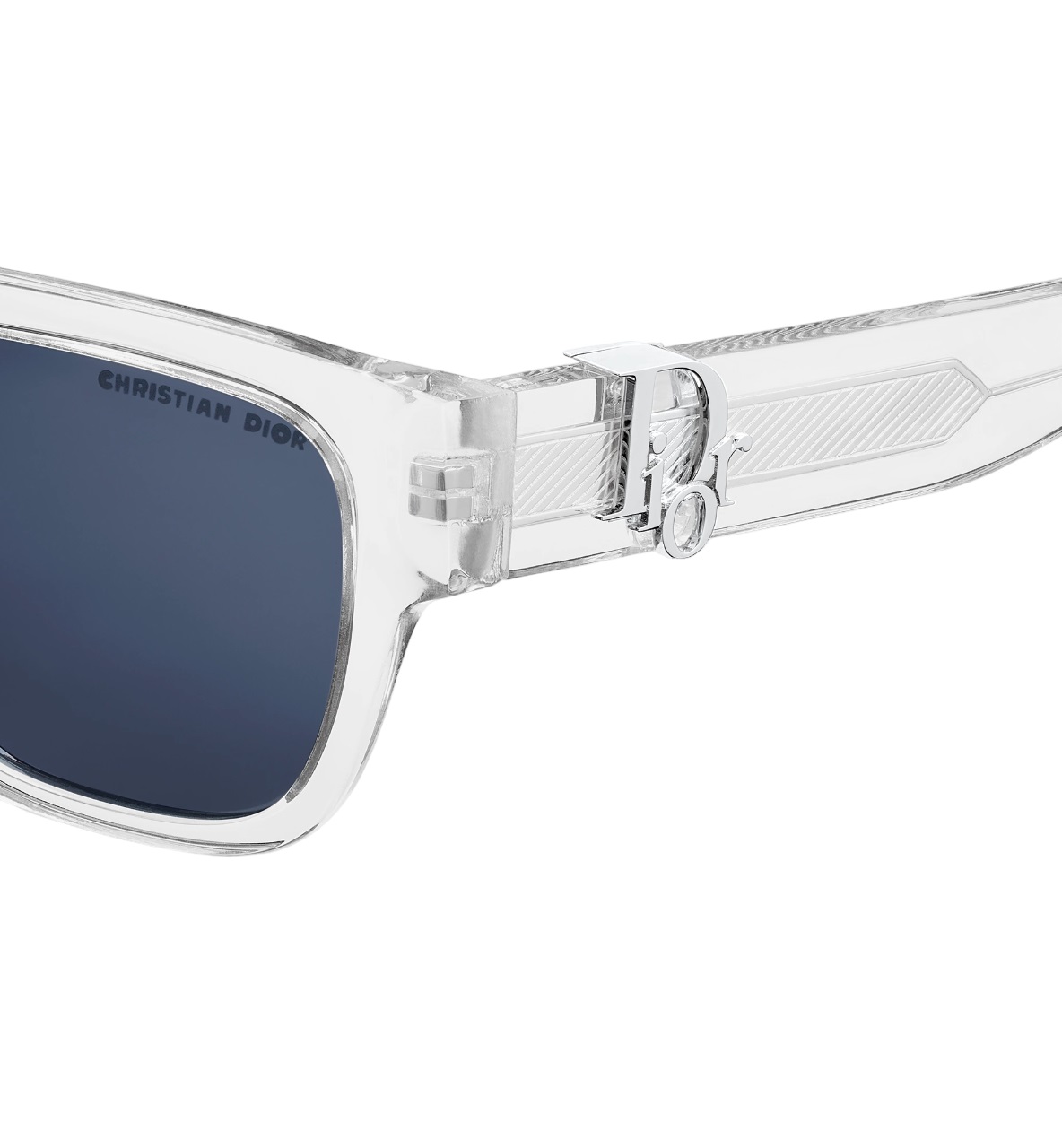 Kính mát Dior DiorOblique S1I Crystal-Tone Square Sunglasses 2