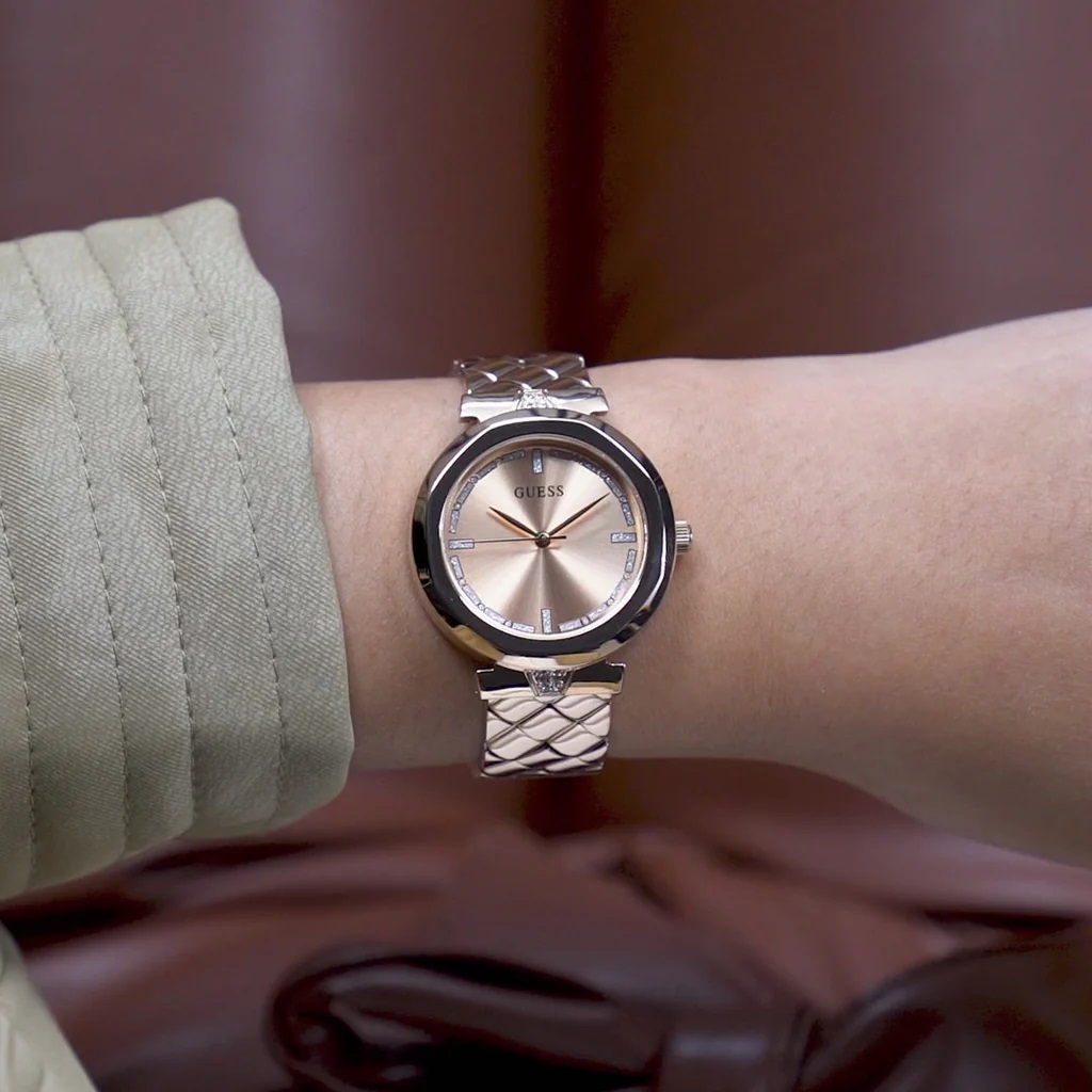 Đồng hồ đeo tay nữ Guess Rumour Analog Stainless Steel Watch GW0613L3 2