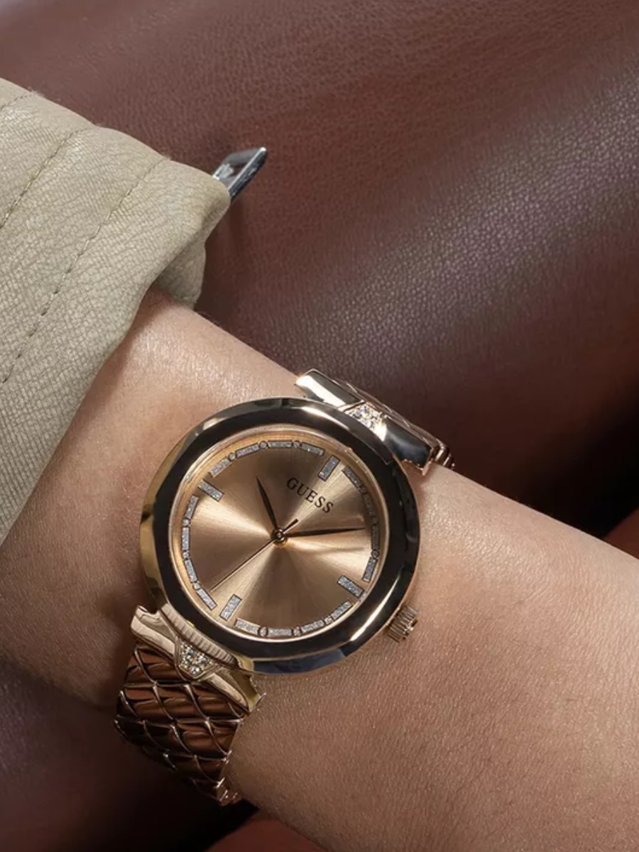 Đồng hồ đeo tay nữ Guess Rumour Analog Stainless Steel Watch GW0613L3 9