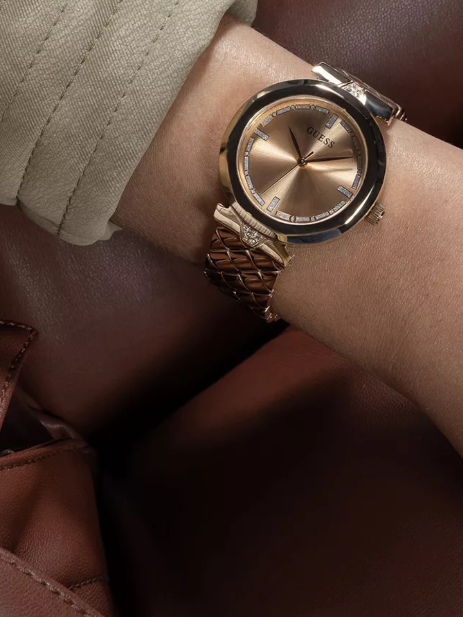 Đồng hồ đeo tay nữ Guess Rumour Analog Stainless Steel Watch GW0613L3 11