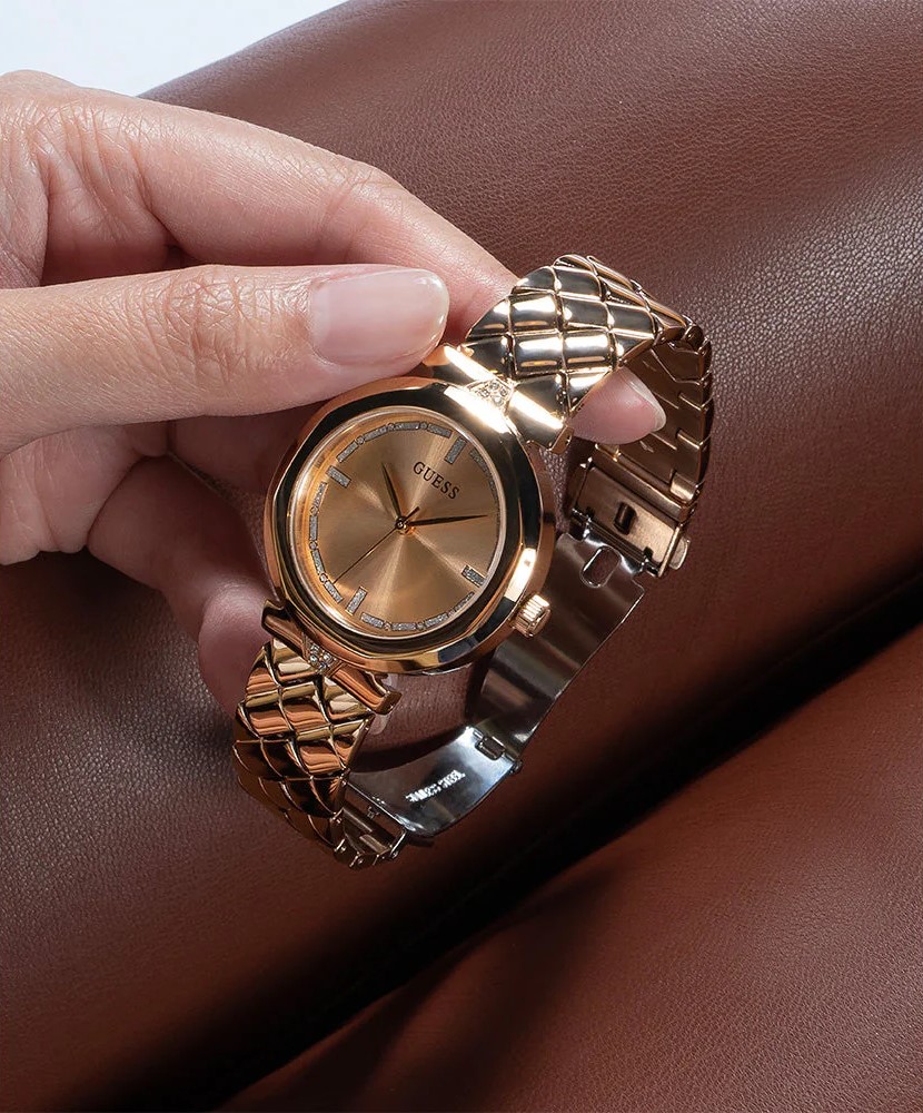 Đồng hồ đeo tay nữ Guess Rumour Analog Stainless Steel Watch GW0613L3 12