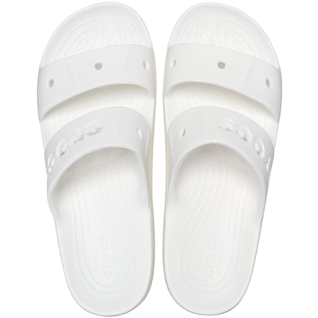 Dép hai quai Sandal nữ Crocs Baya Platform Whit 4