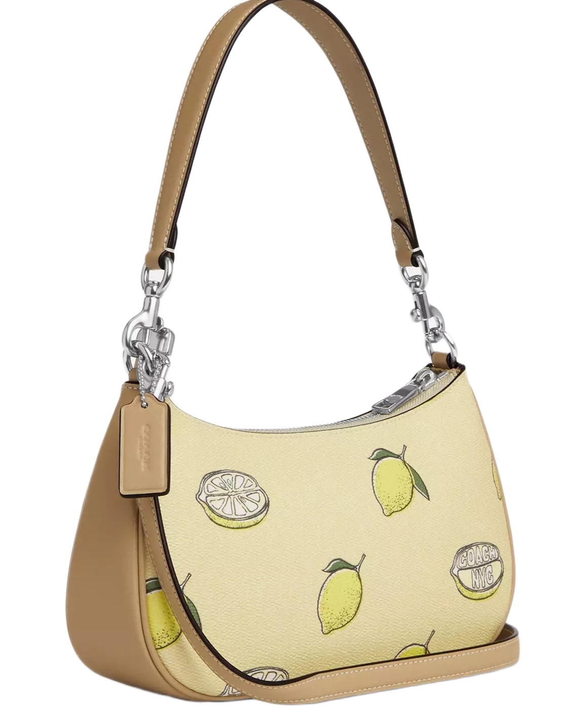 Túi đeo chéo Coach Teri Shoulder Bag With Lemon Print Garden Glade Multi CBA53 3