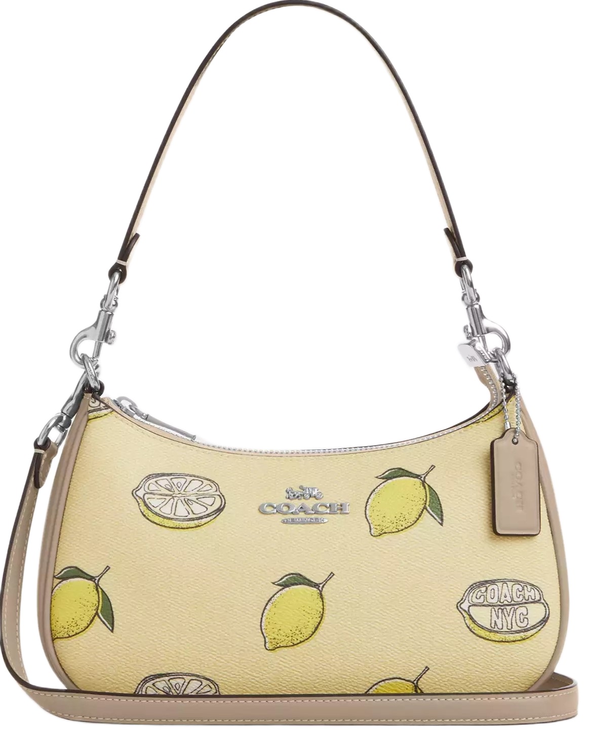 Túi đeo chéo Coach Teri Shoulder Bag With Lemon Print Garden Glade Multi CBA53 9
