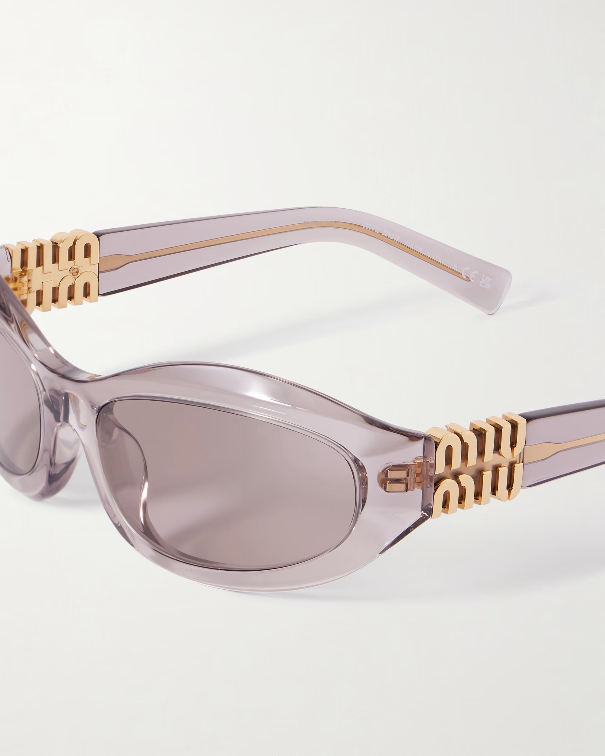Kính mát Miu Miu Glimpse D-frame Acetate Sunglasses 14ZS 2