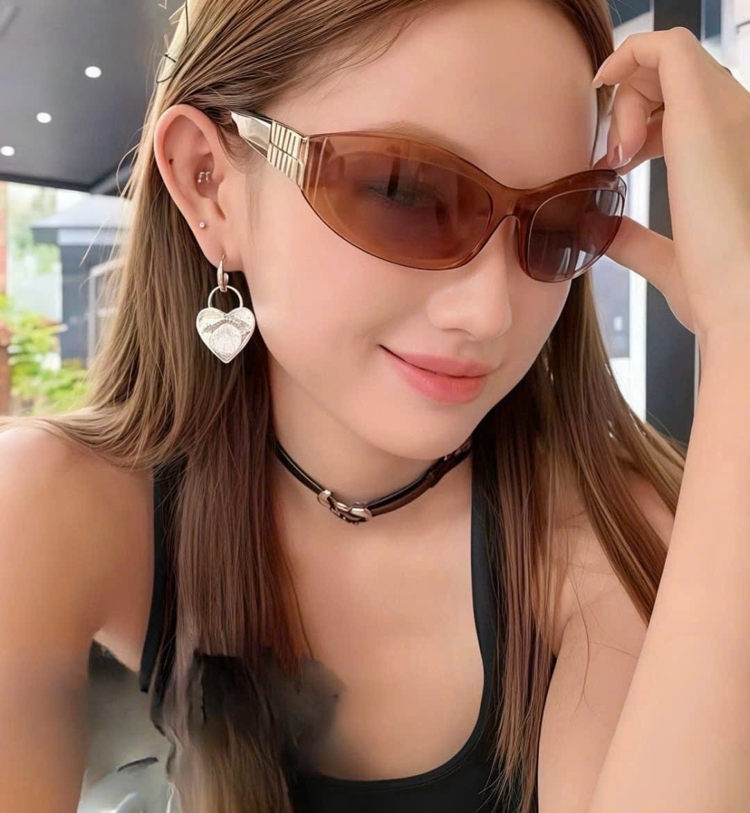 Kính mát Miu Miu Glimpse D-frame Acetate Sunglasses 14ZS 14