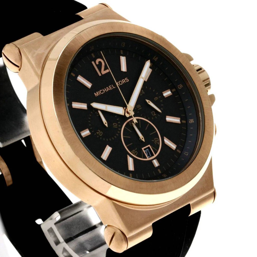 Đồng Hồ đeo tay Nam Michael Kors Dylan Stainless Steel Chronograph Watch MK8184 7
