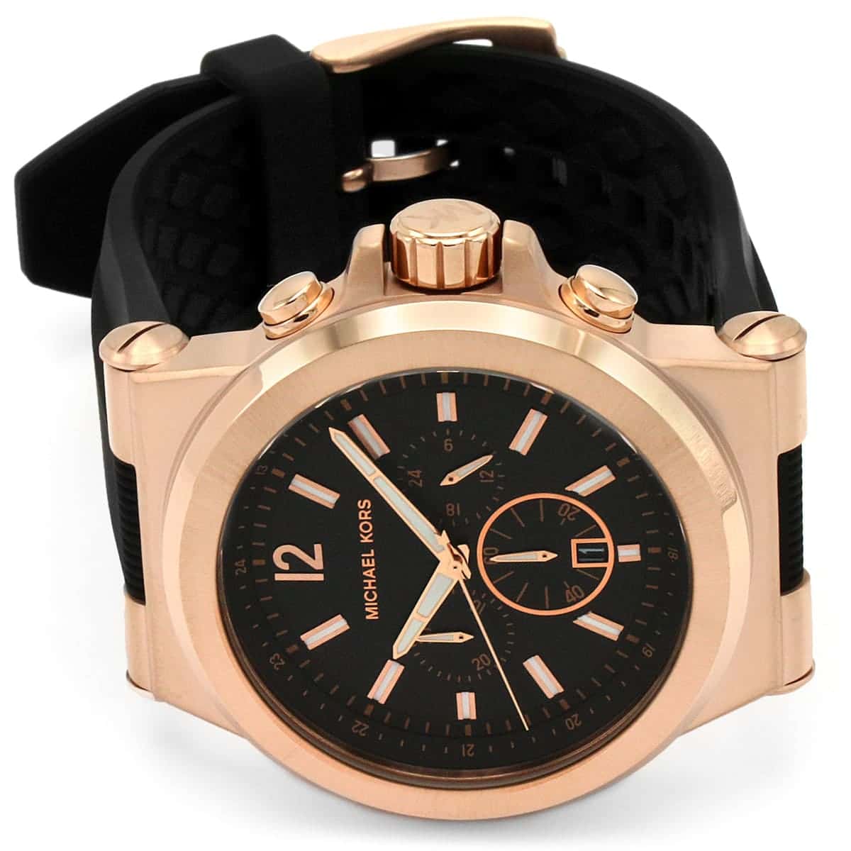 Đồng Hồ đeo tay Nam Michael Kors Dylan Stainless Steel Chronograph Watch MK8184 9