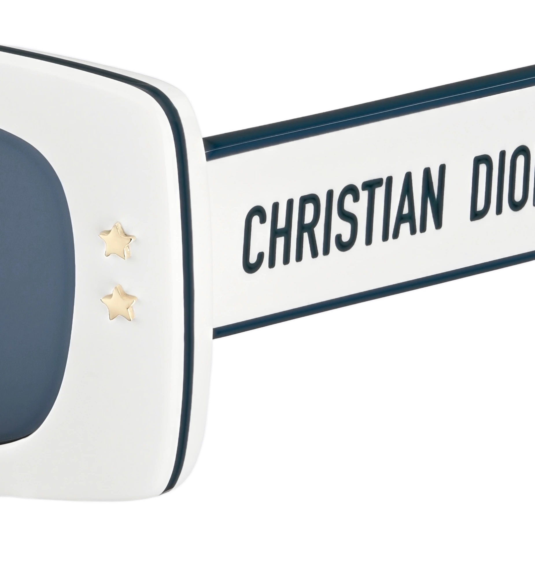 Mắt kính Dior DiorPacific S1U White Rectangular Sunglasses 6
