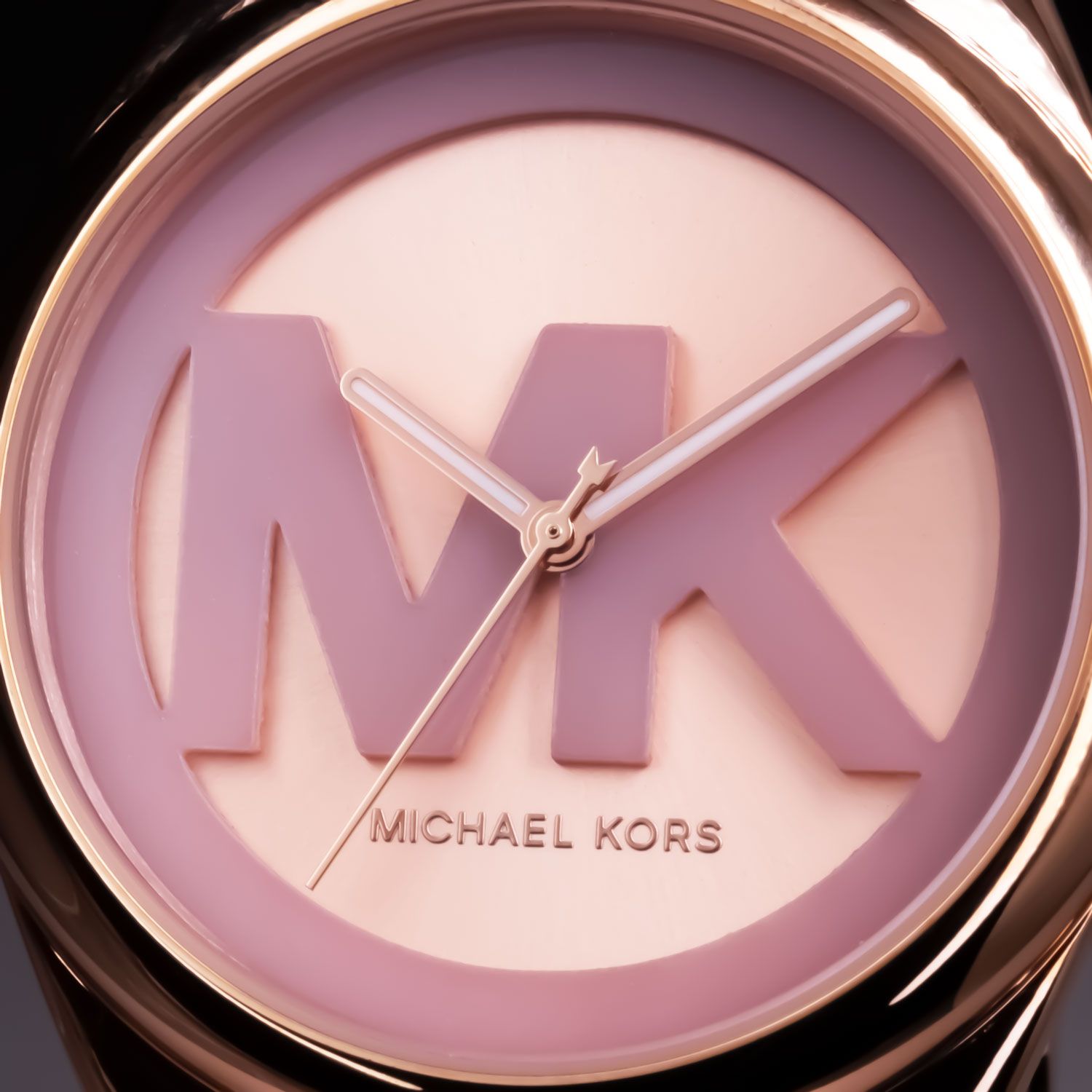 ĐỒNG HỒ ĐEO TAY NỮ MICHAEL KORS RUNWAY JANELLE ROSE GOLD PINK SILICONE WATCH MK7139 2